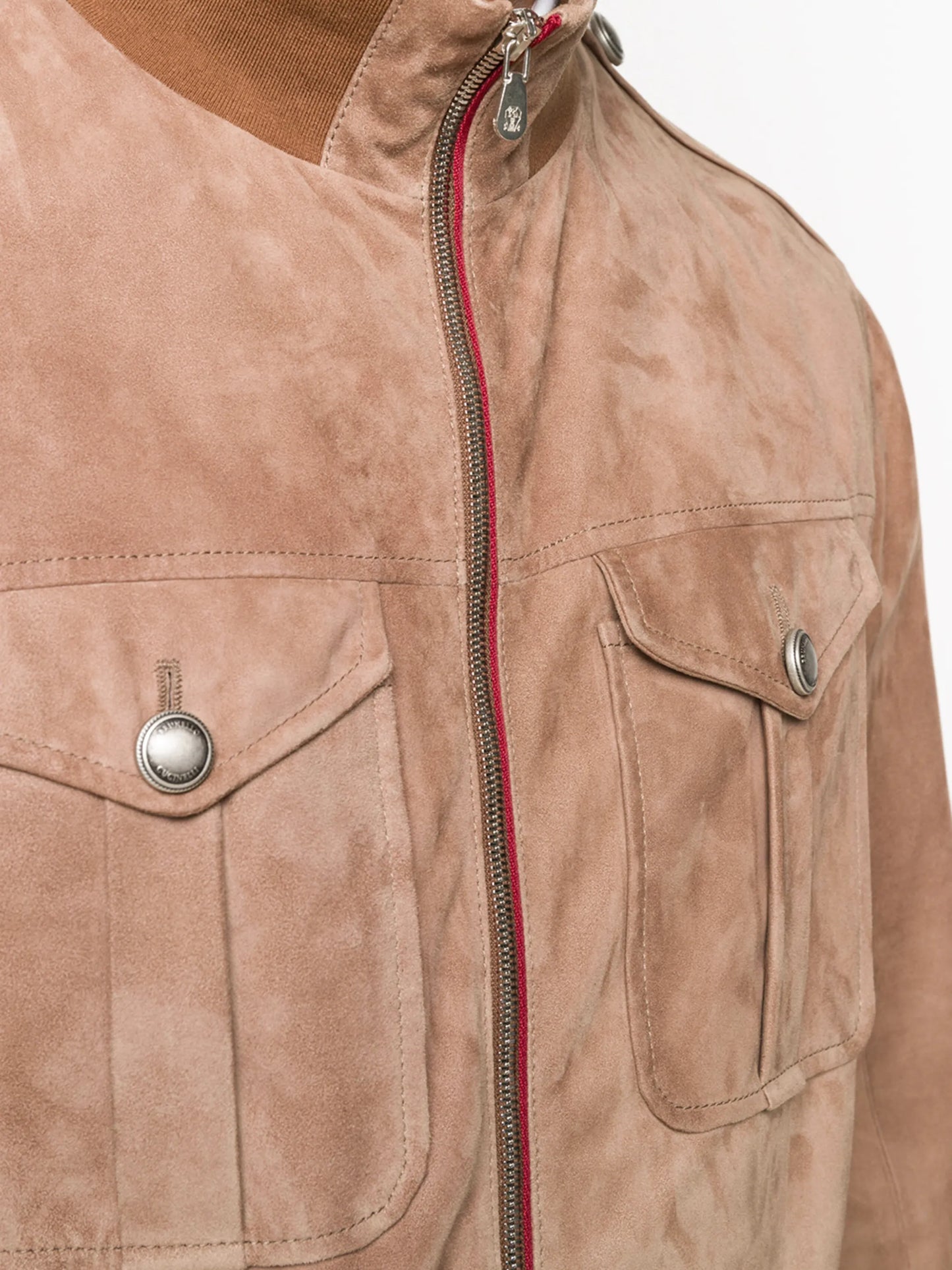 suede field jacket