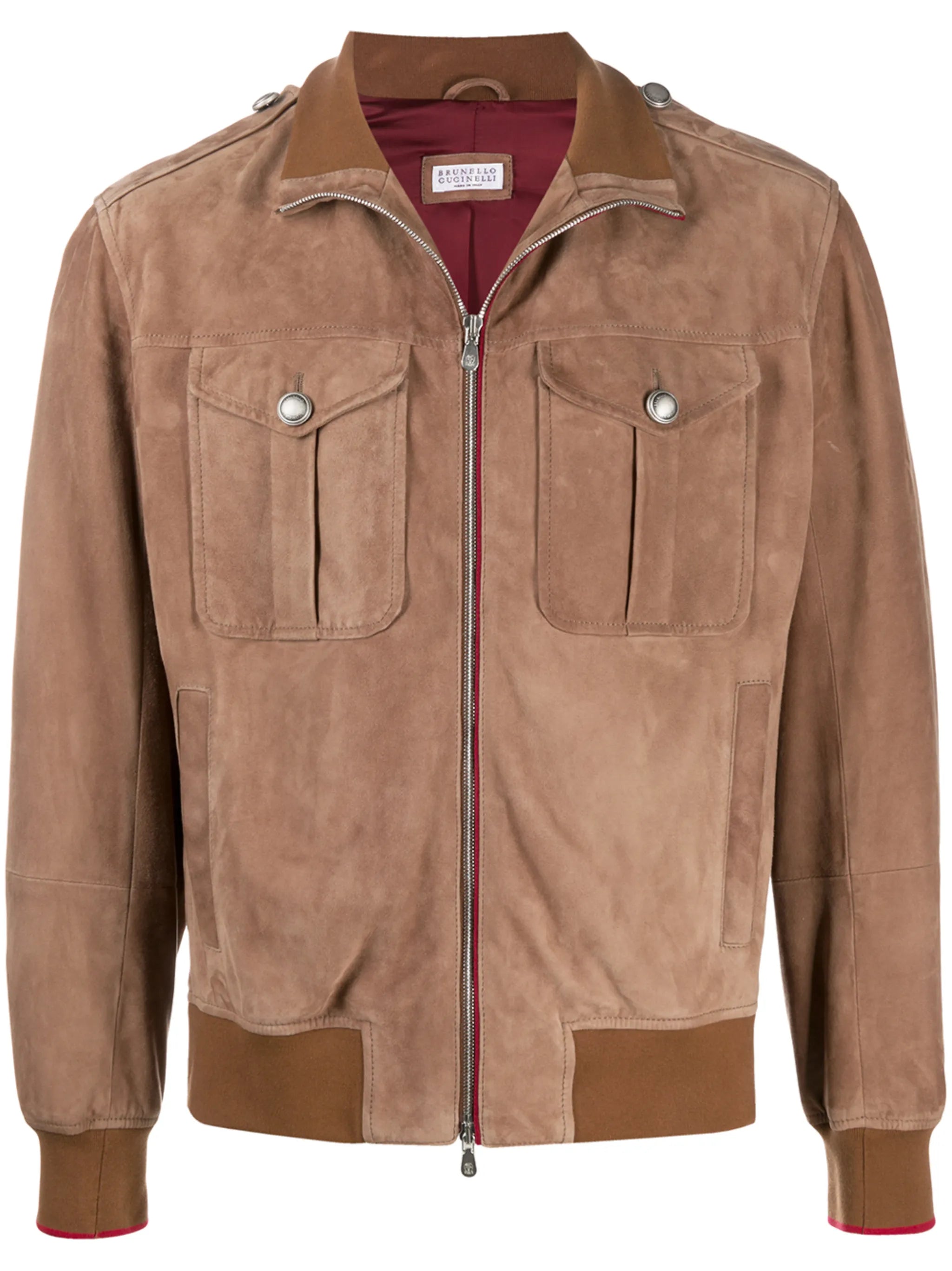 suede field jacket