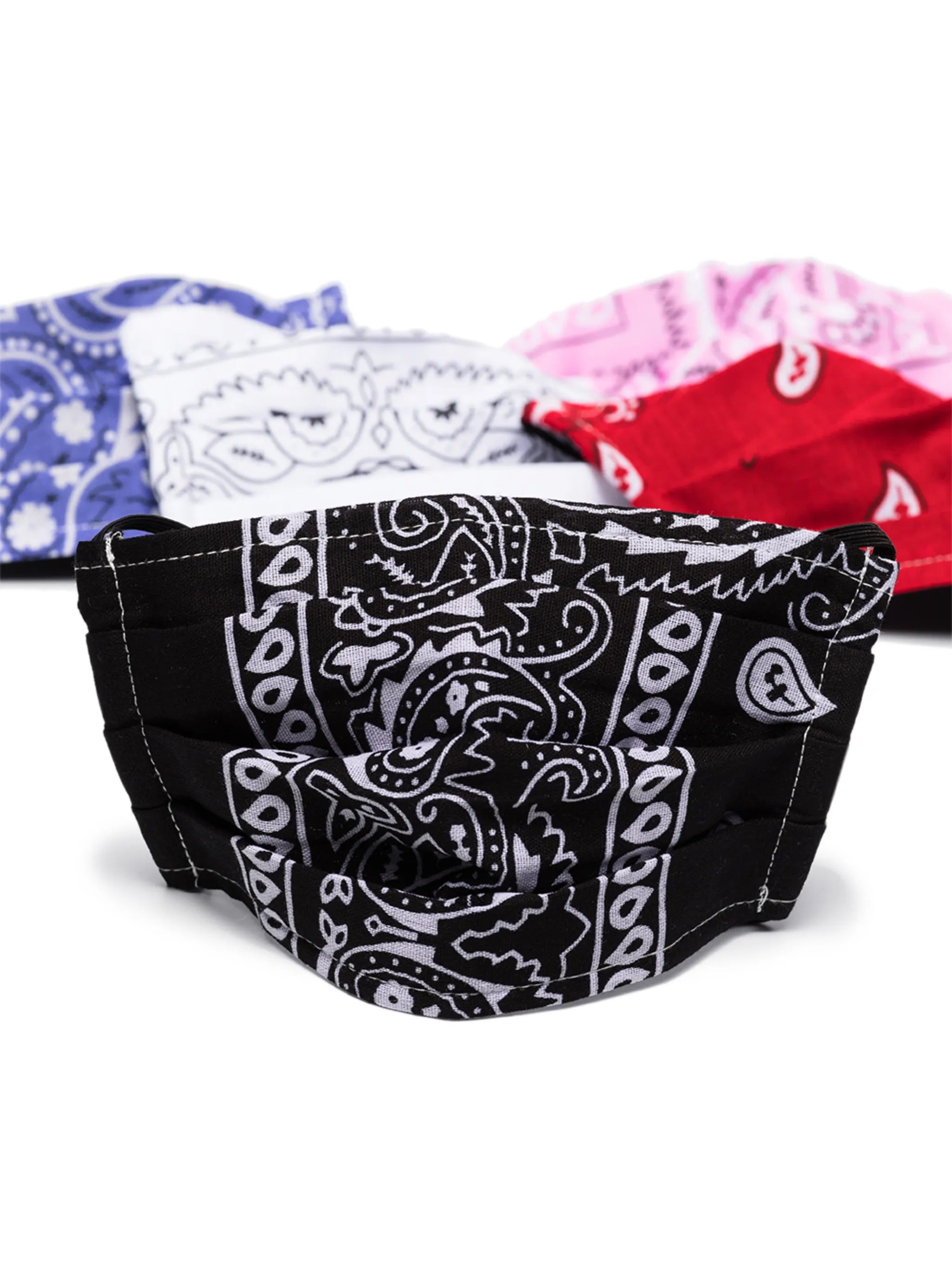 bandana-print face masks (pack of 6)