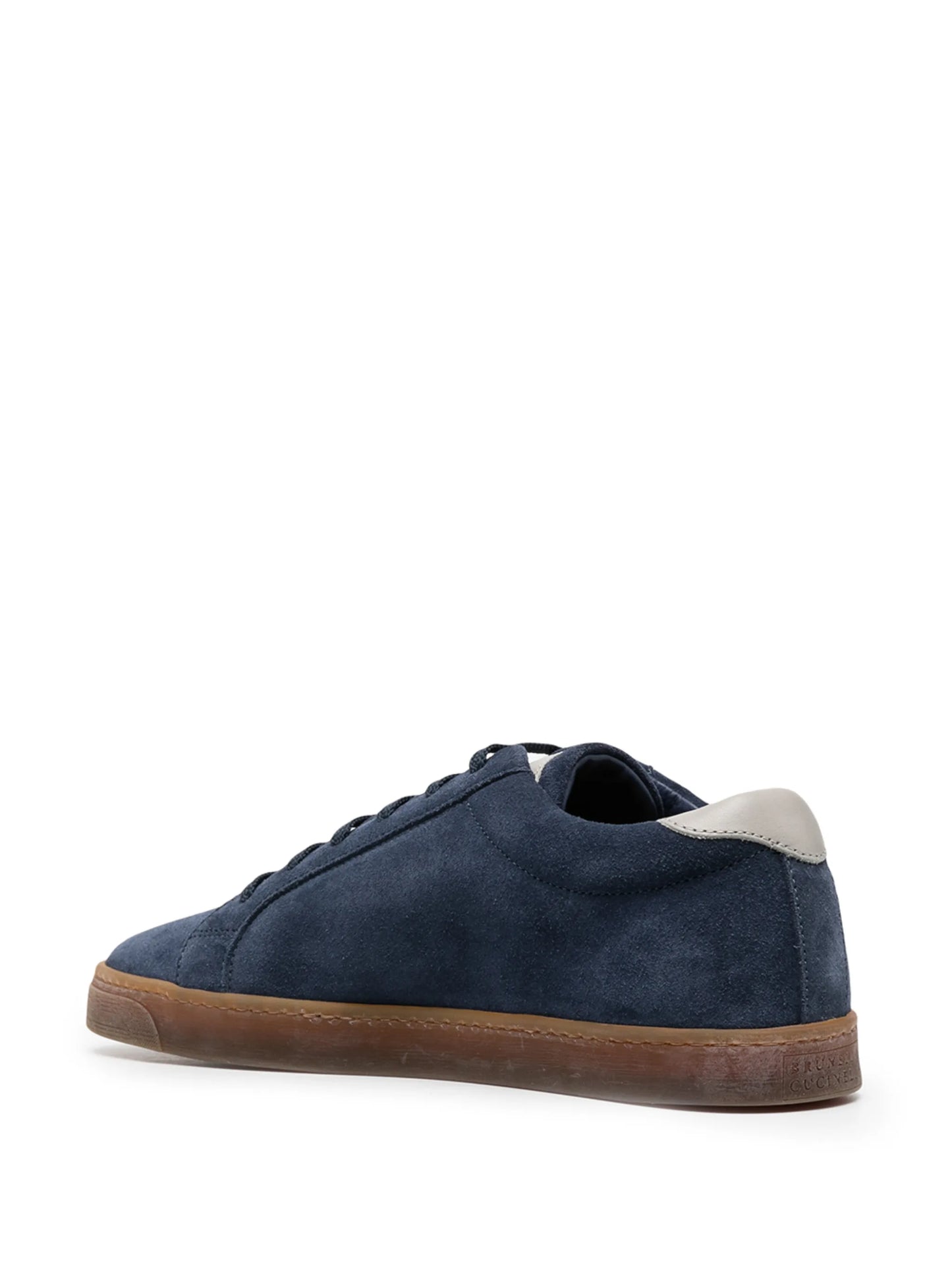suede low-top sneakers