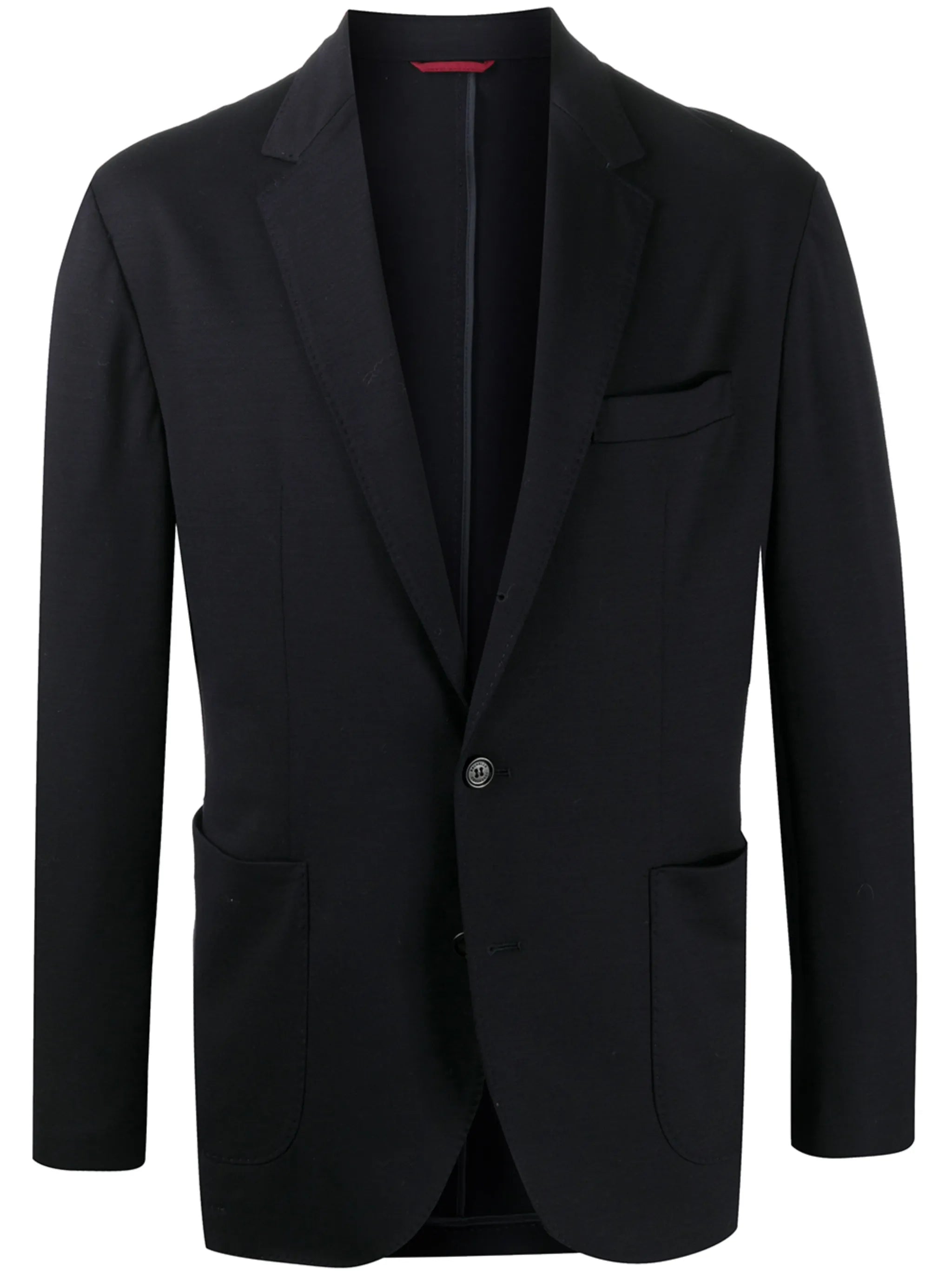 single-breasted fitted blazer