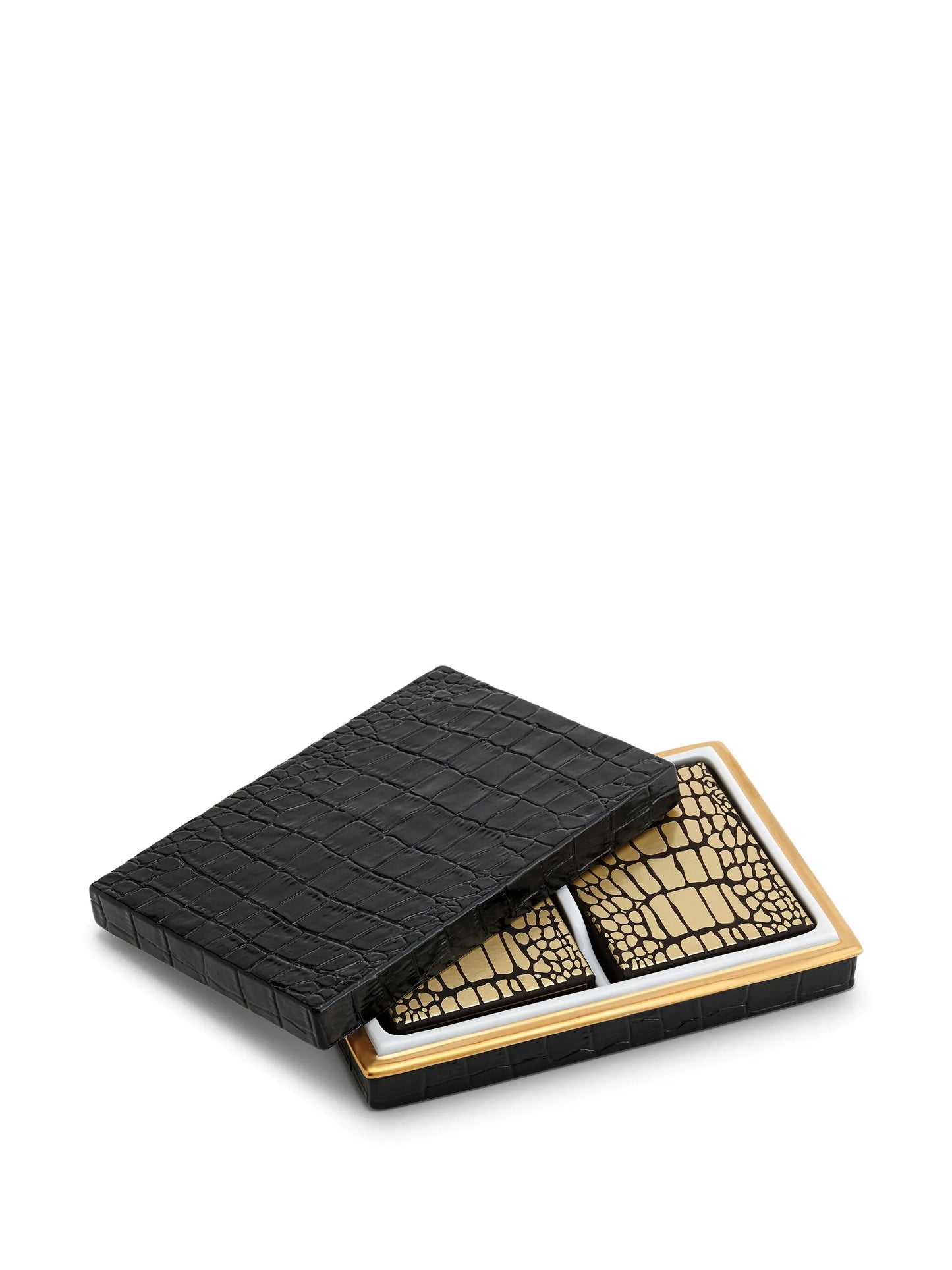 Crocodile Box playing cards set