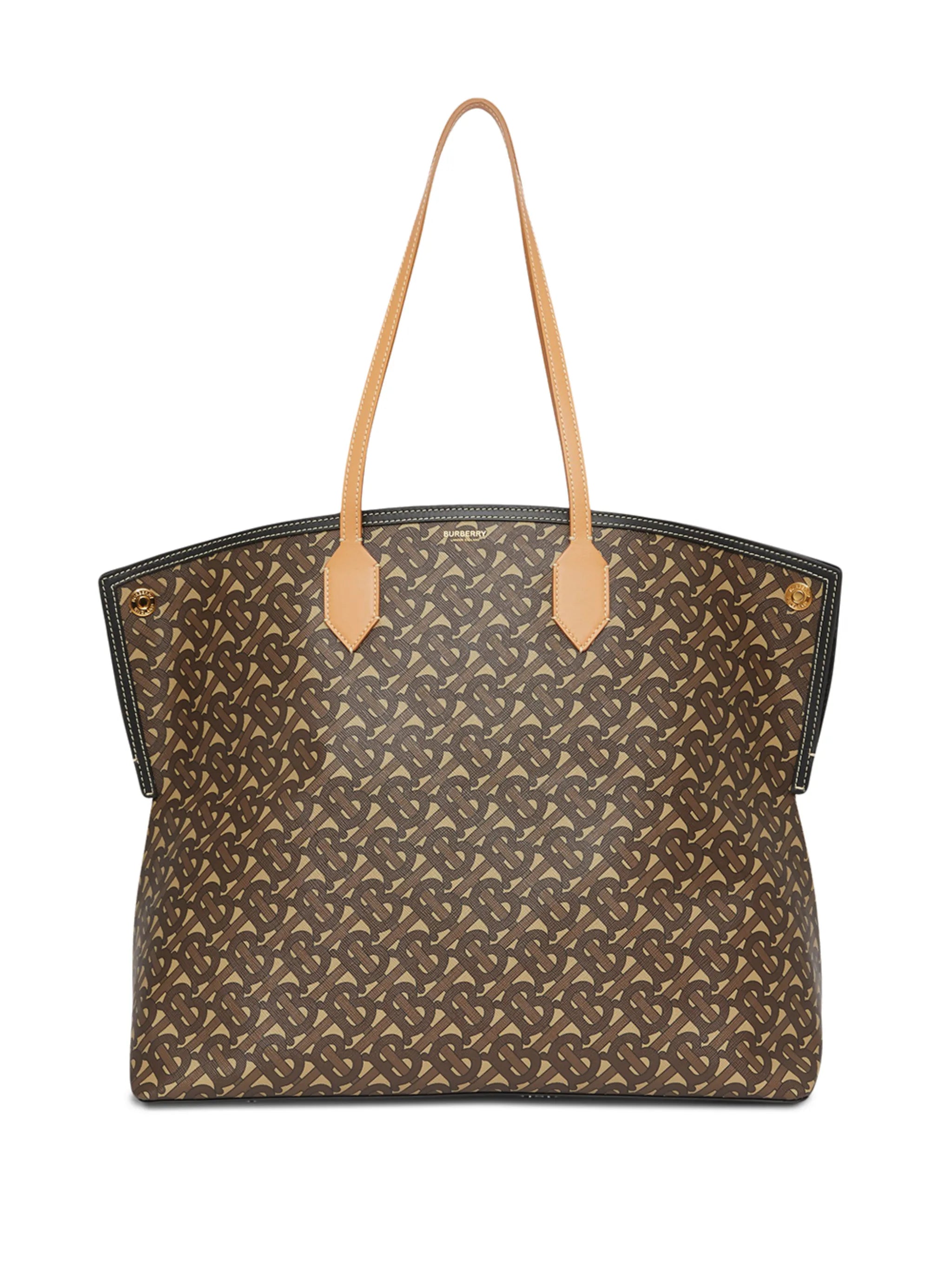 Society monogram-print tote bag