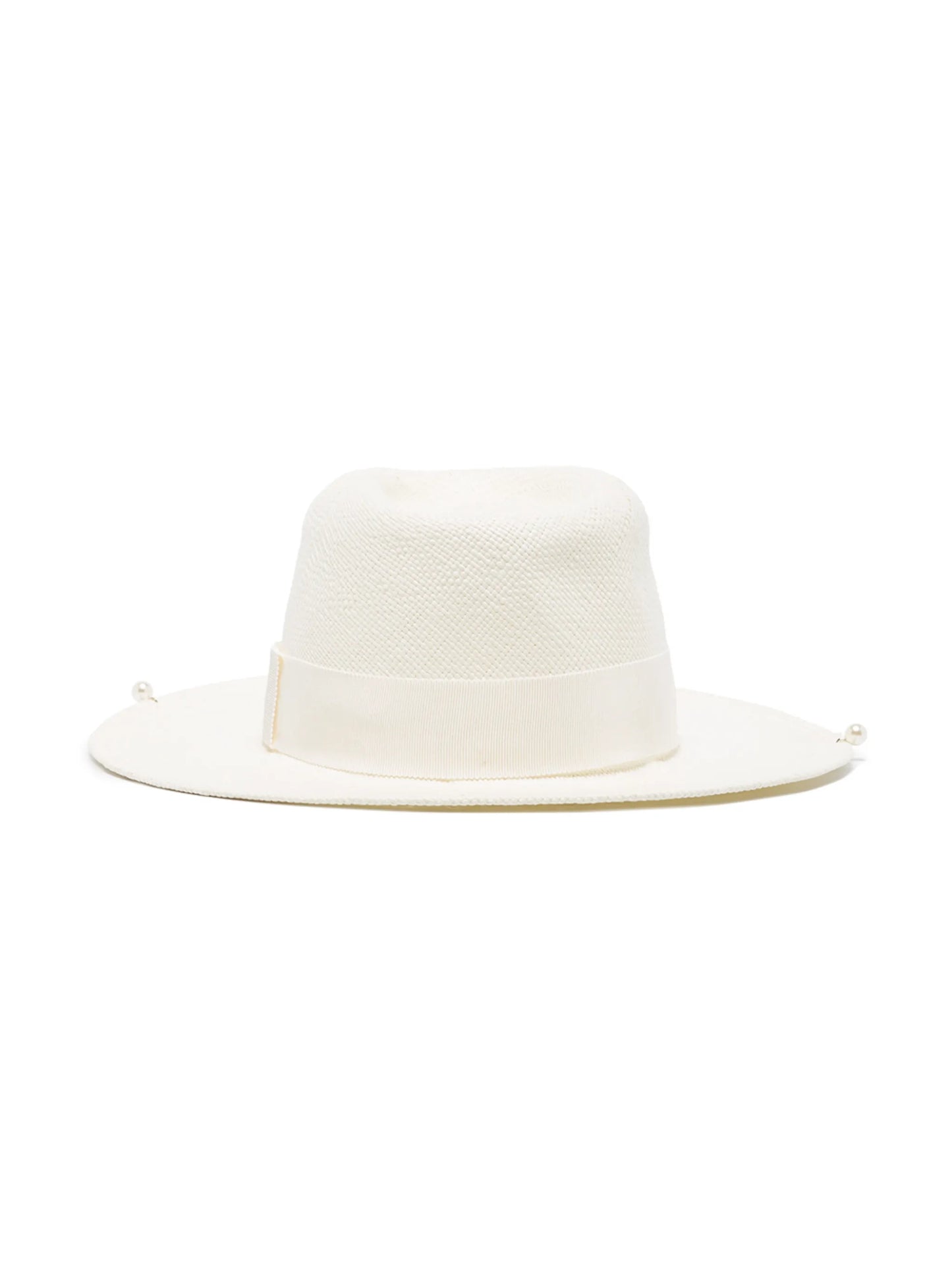 pearl strap fedora hat