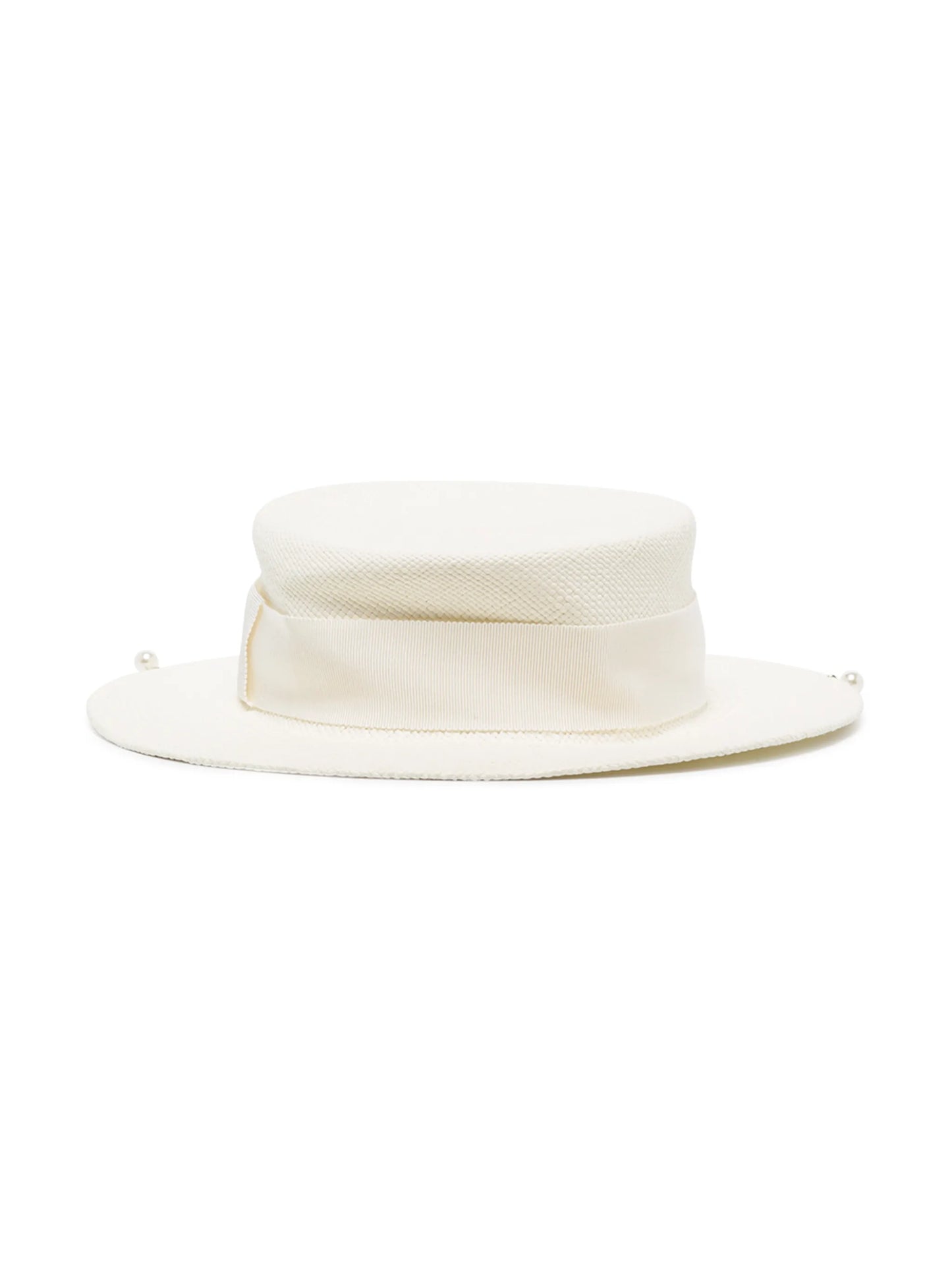 chain strap boater hat