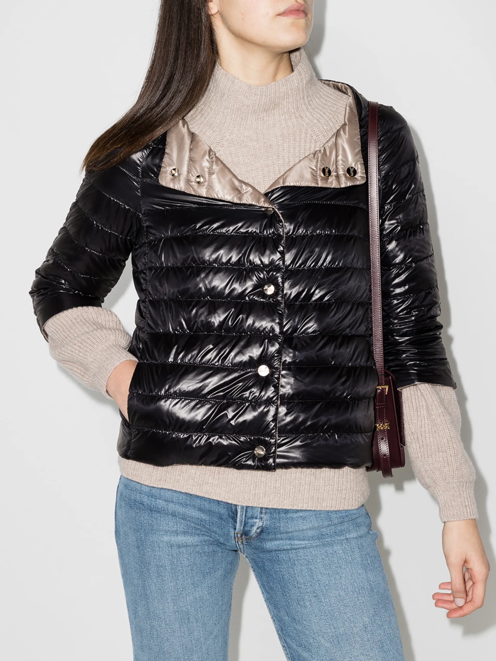 reversible padded jacket