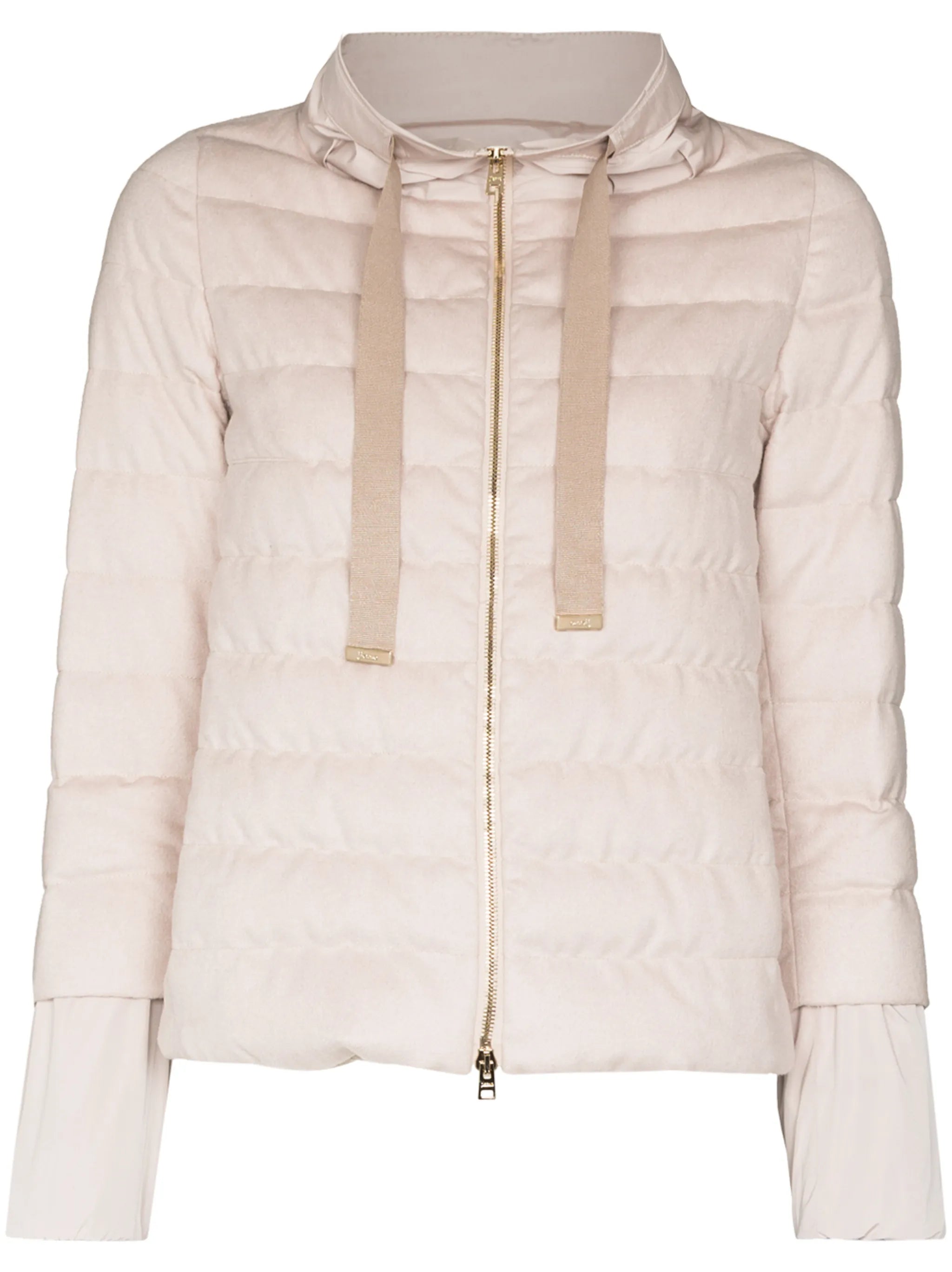 zip-up puffer jacket
