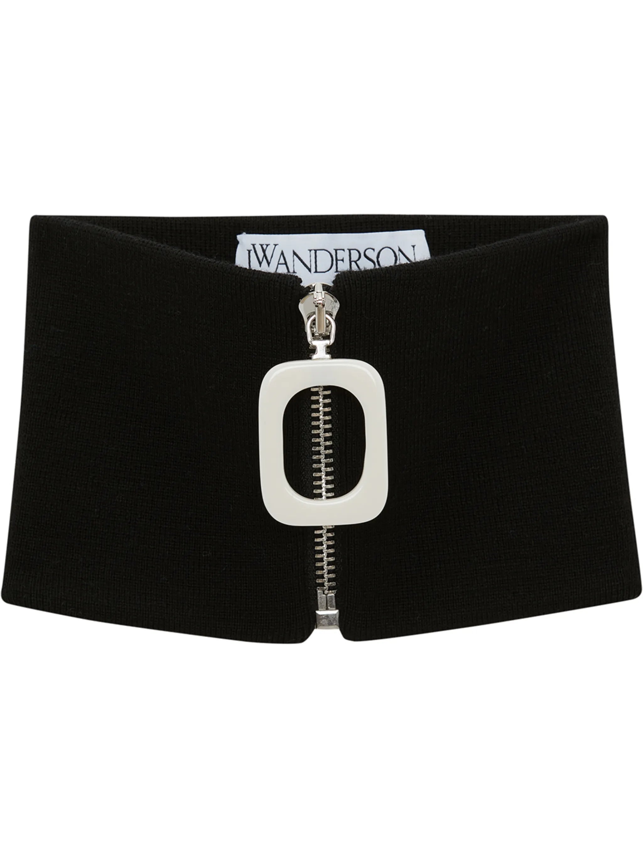 JWA zip-up neckband