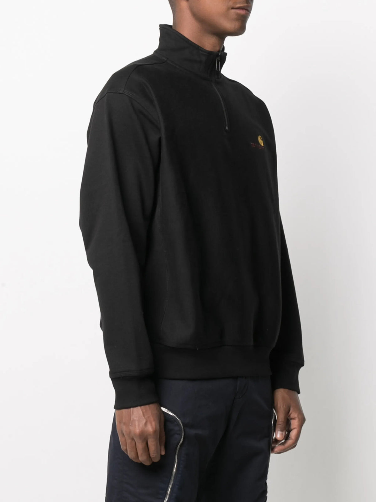 half zip American Script sweatshirt