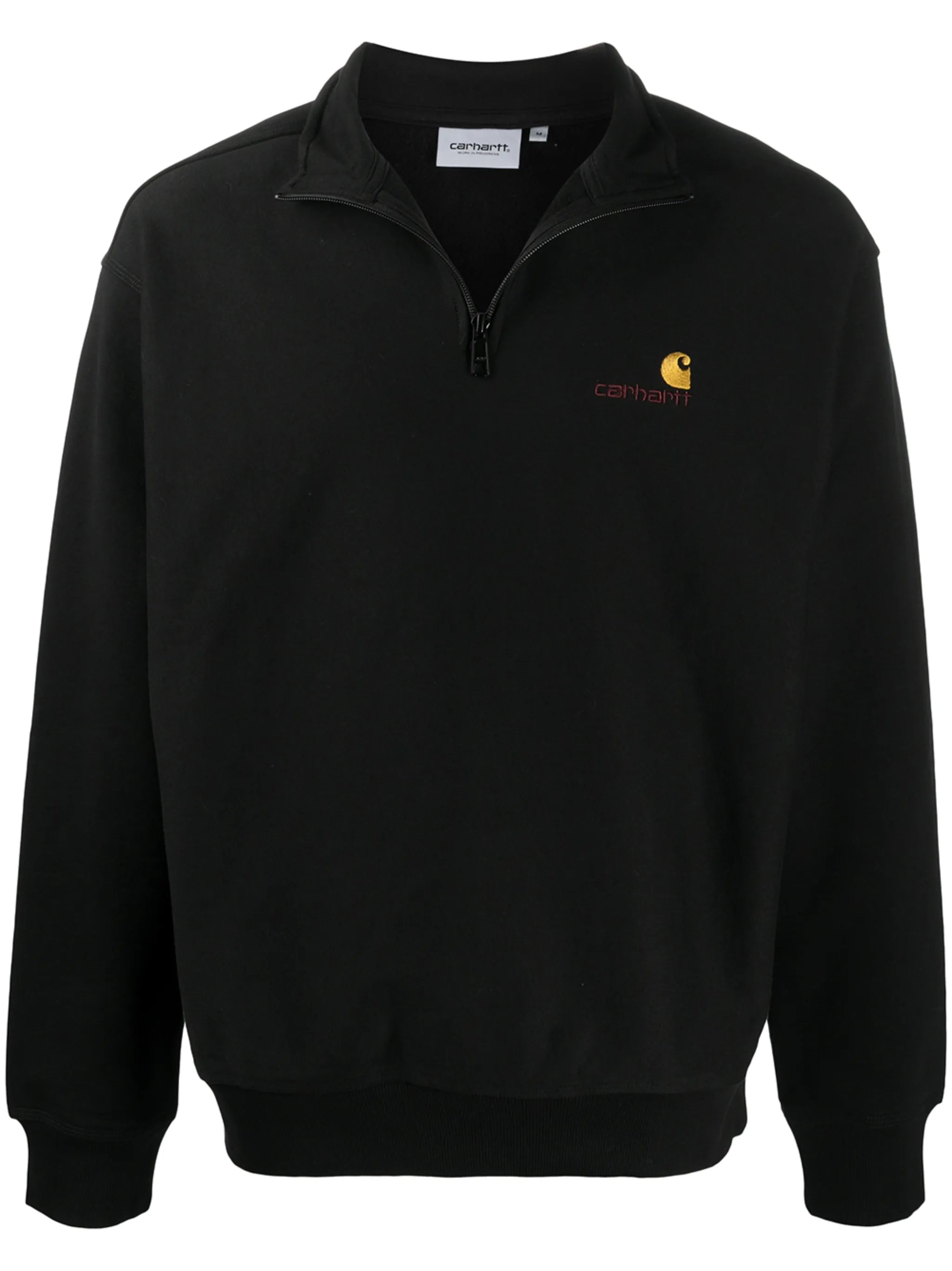 half zip American Script sweatshirt