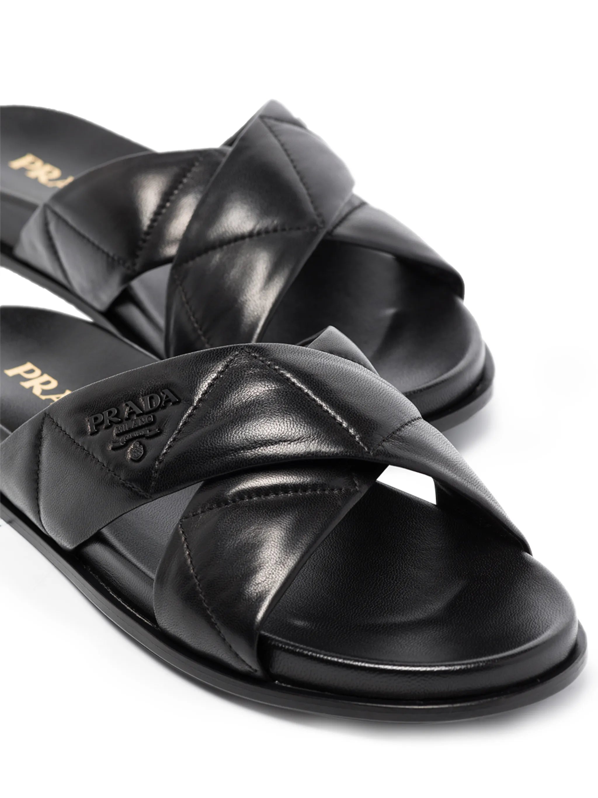 logo-plaque quilted slides
