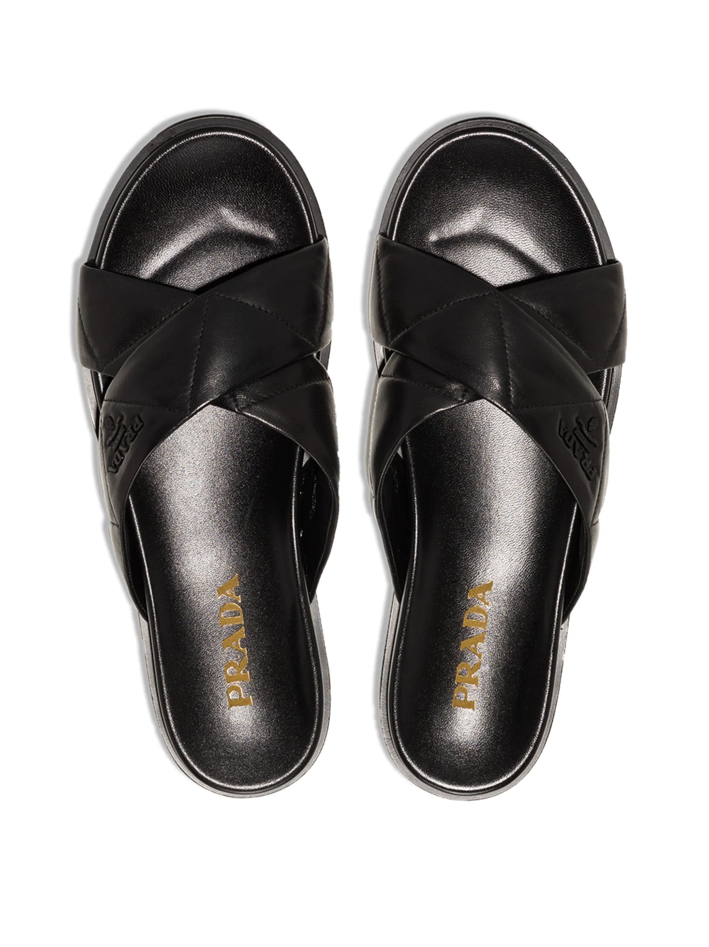 logo-plaque quilted slides