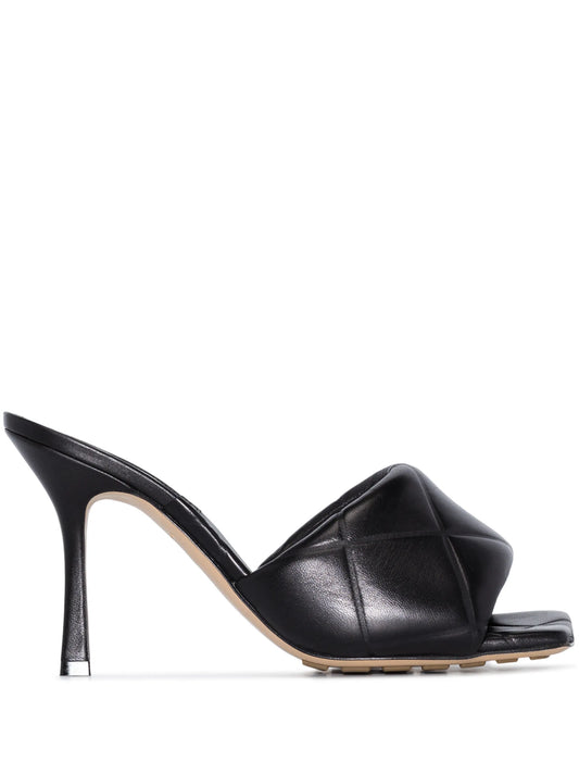 BV Lido 90mm quilted mules