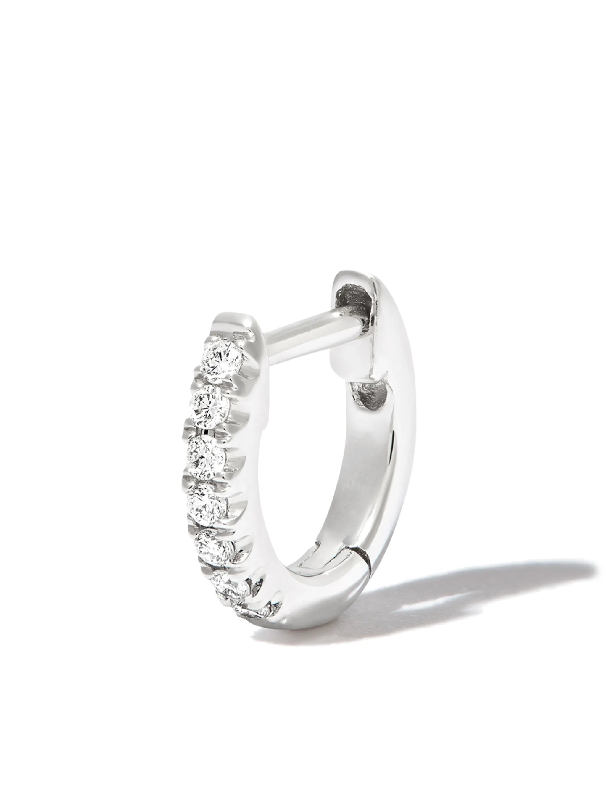 14kt yellow gold Teeny-Weeny hoop earring