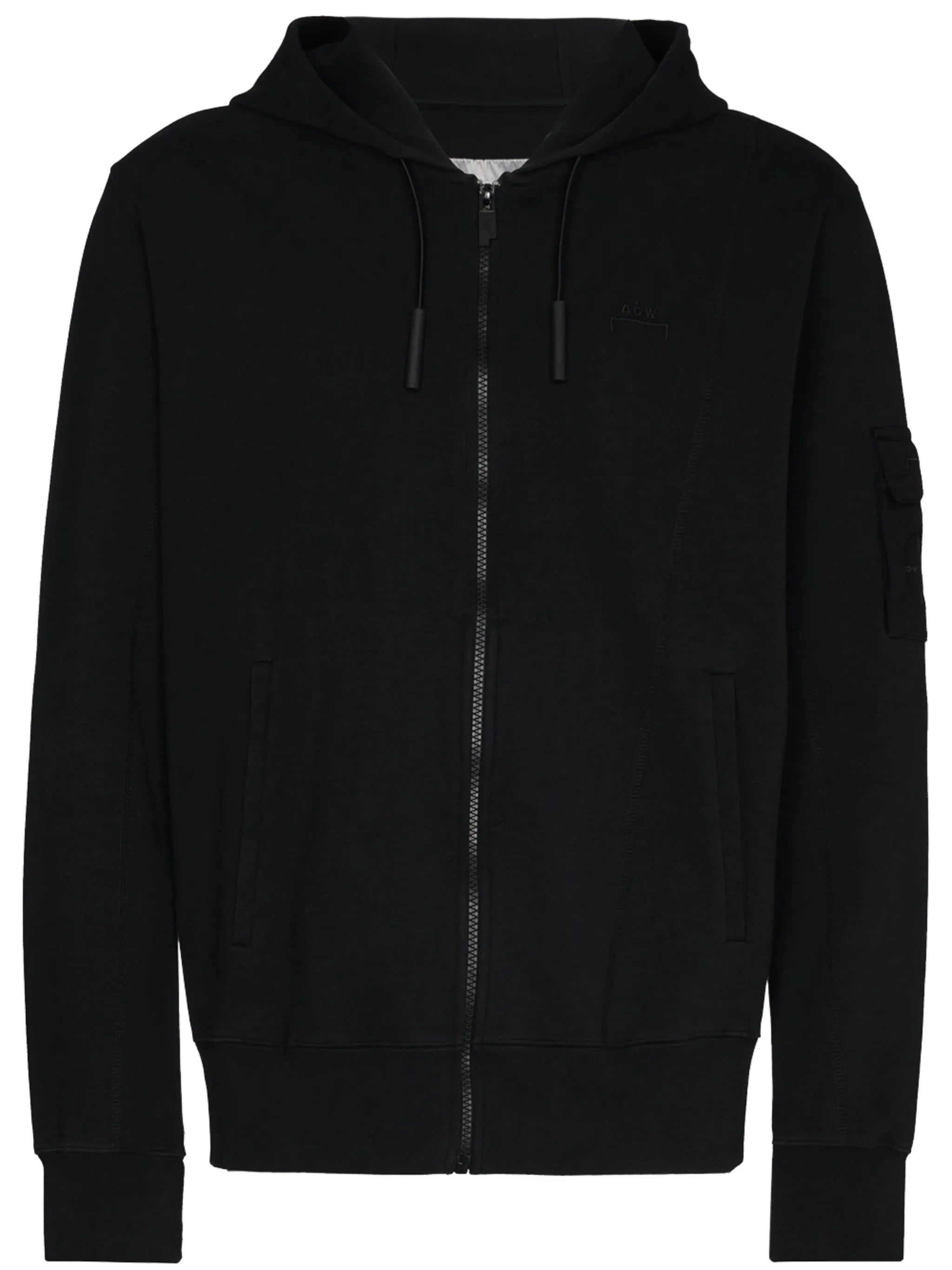 Essential logo-embroidered hoodie