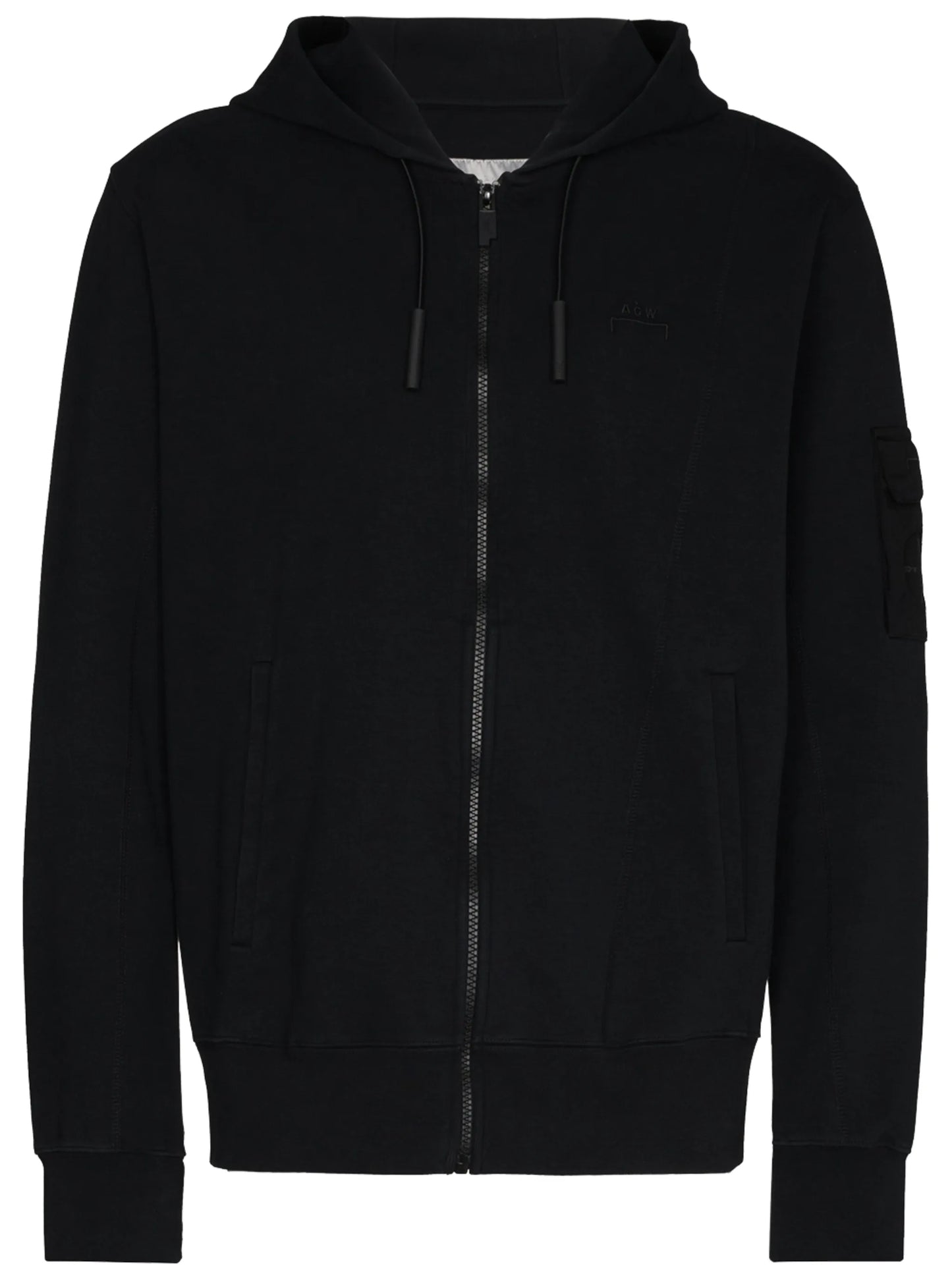 Essential logo-embroidered hoodie