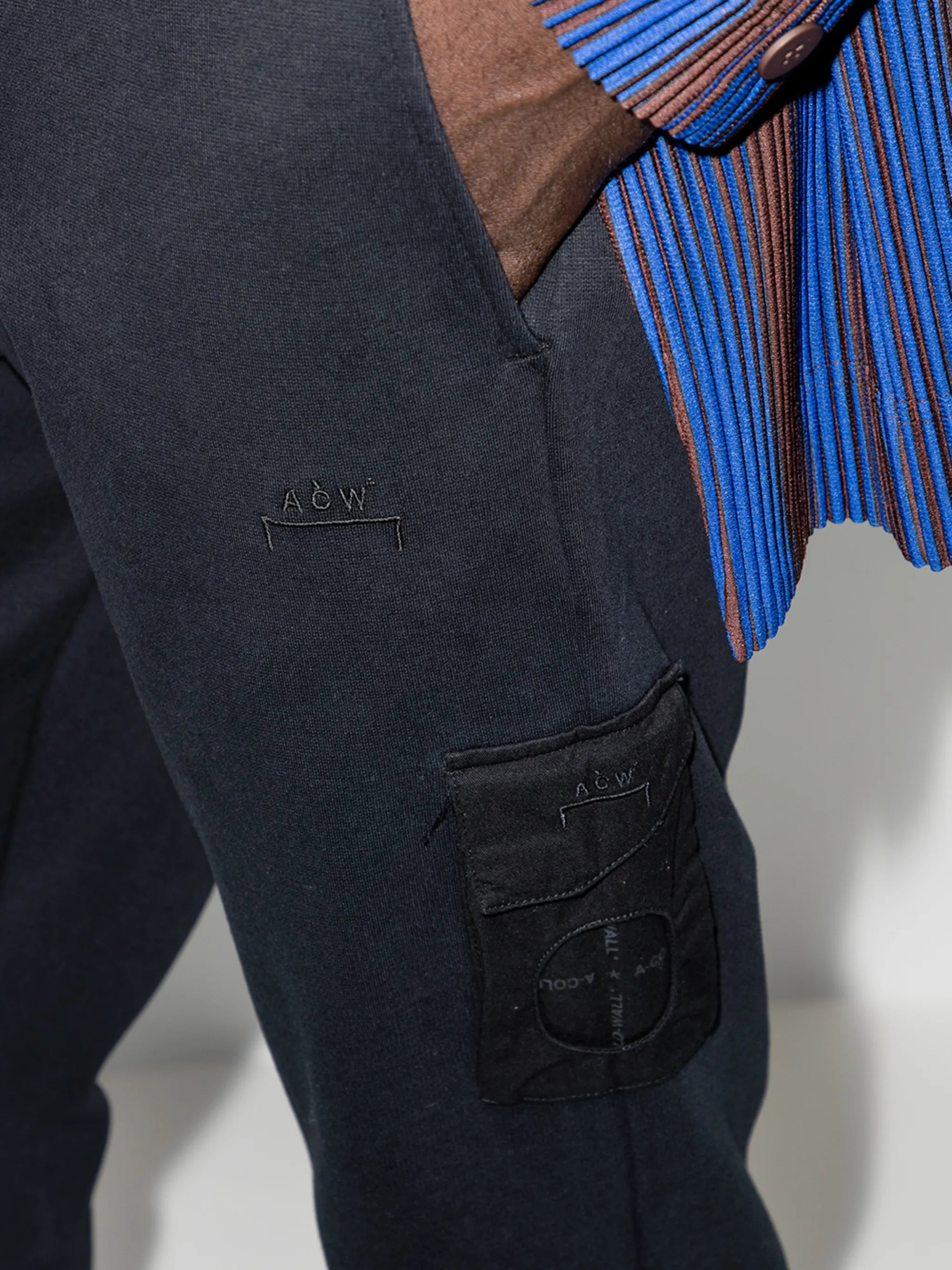 tapered-leg track pants
