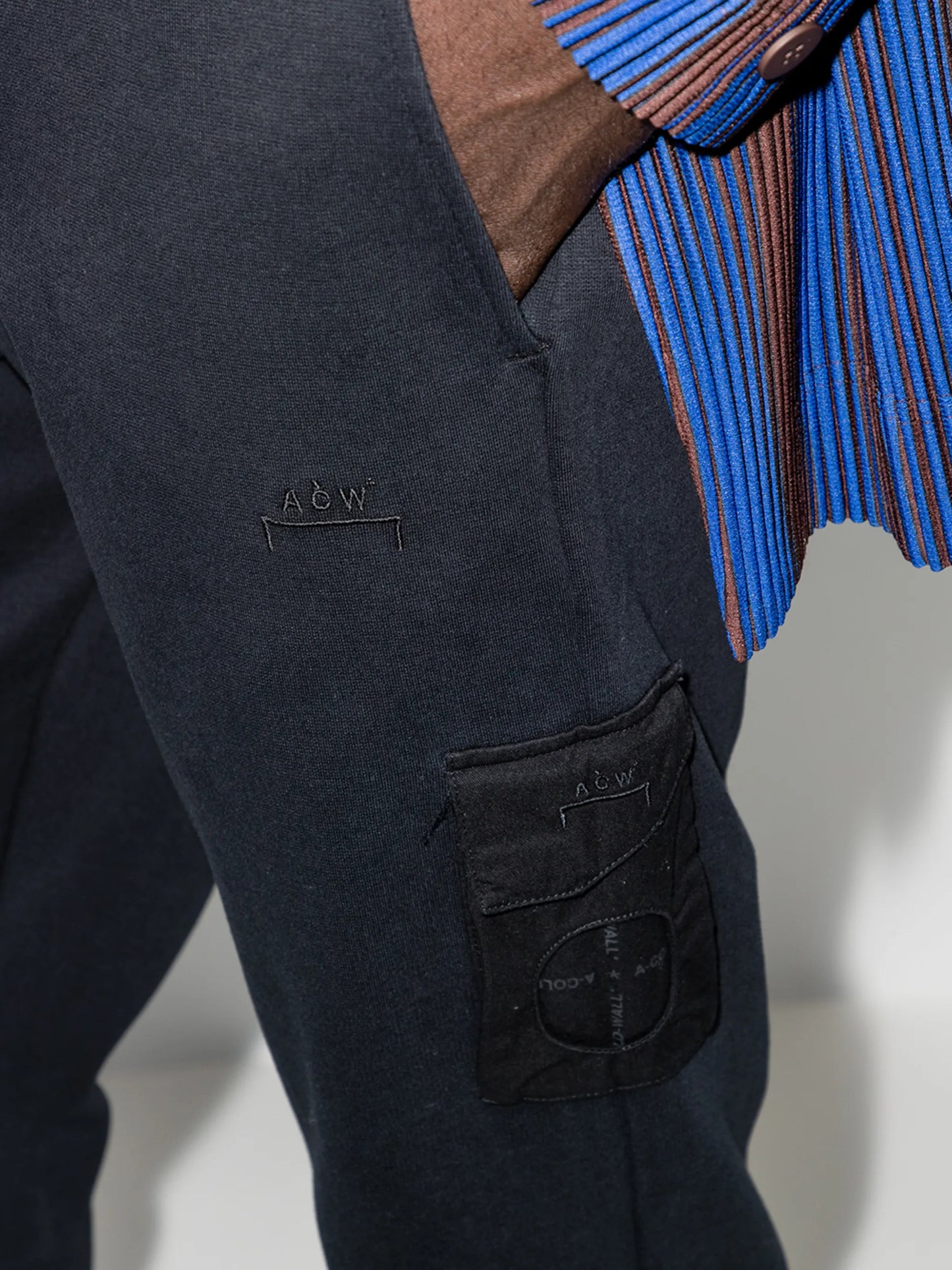 tapered-leg track pants
