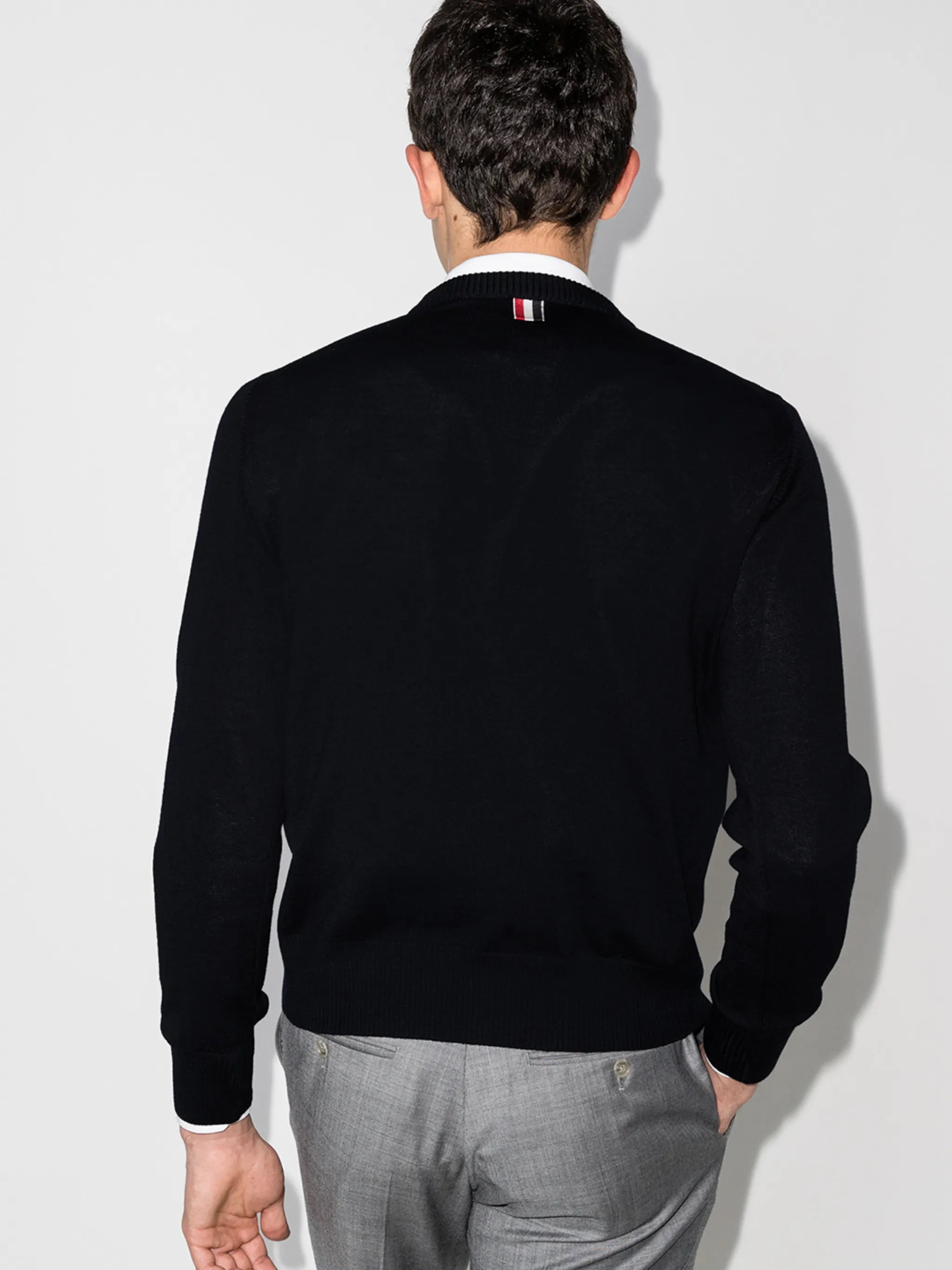 RWB-stripe wool jumper