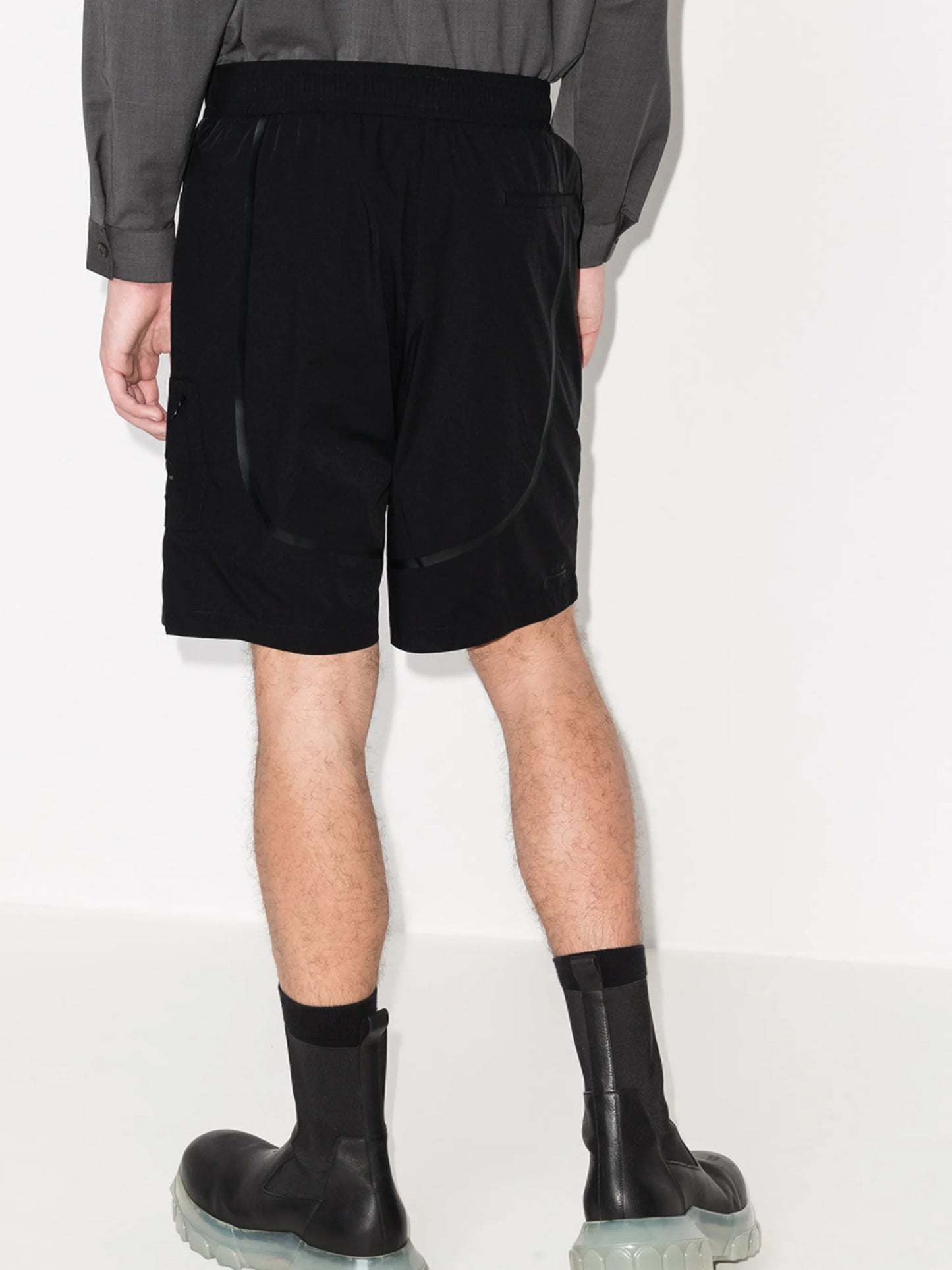 tape-detail track shorts
