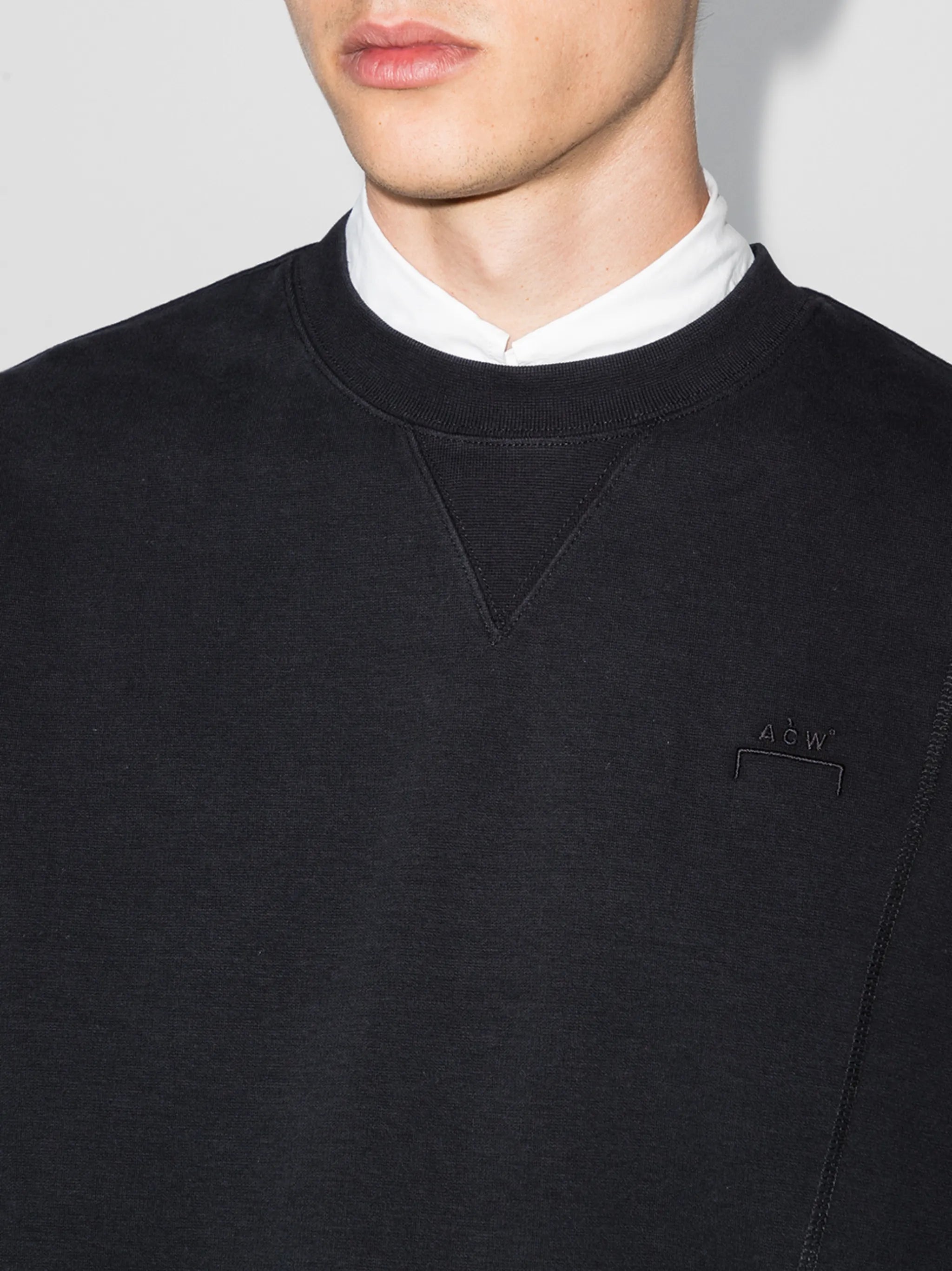 Essential logo-embroidered sweatshirt