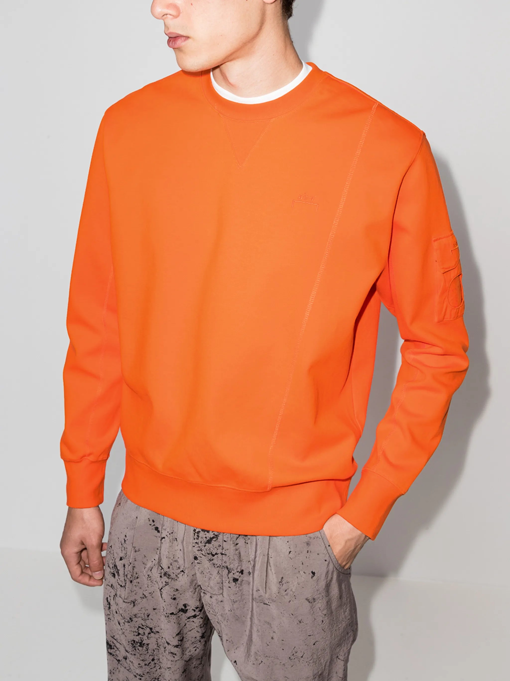 Essential logo-embroidered sweatshirt