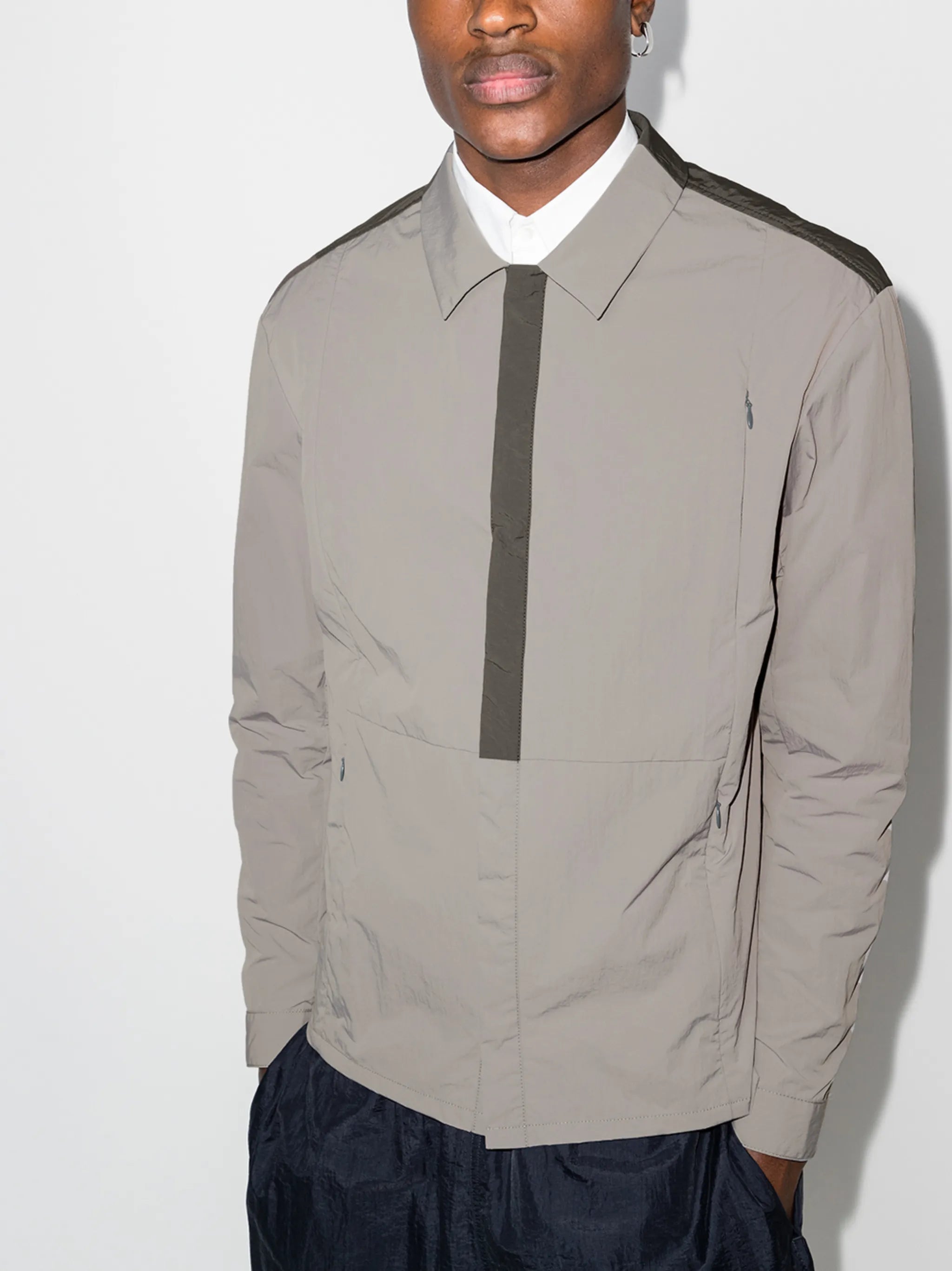 Arcane panelled shirt