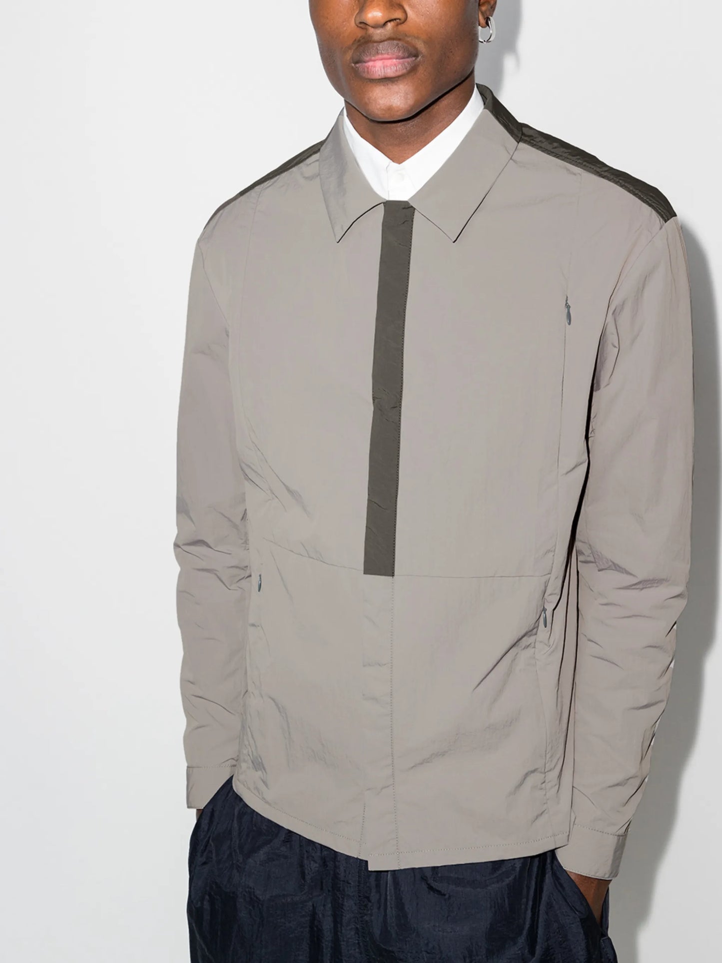 Arcane panelled shirt