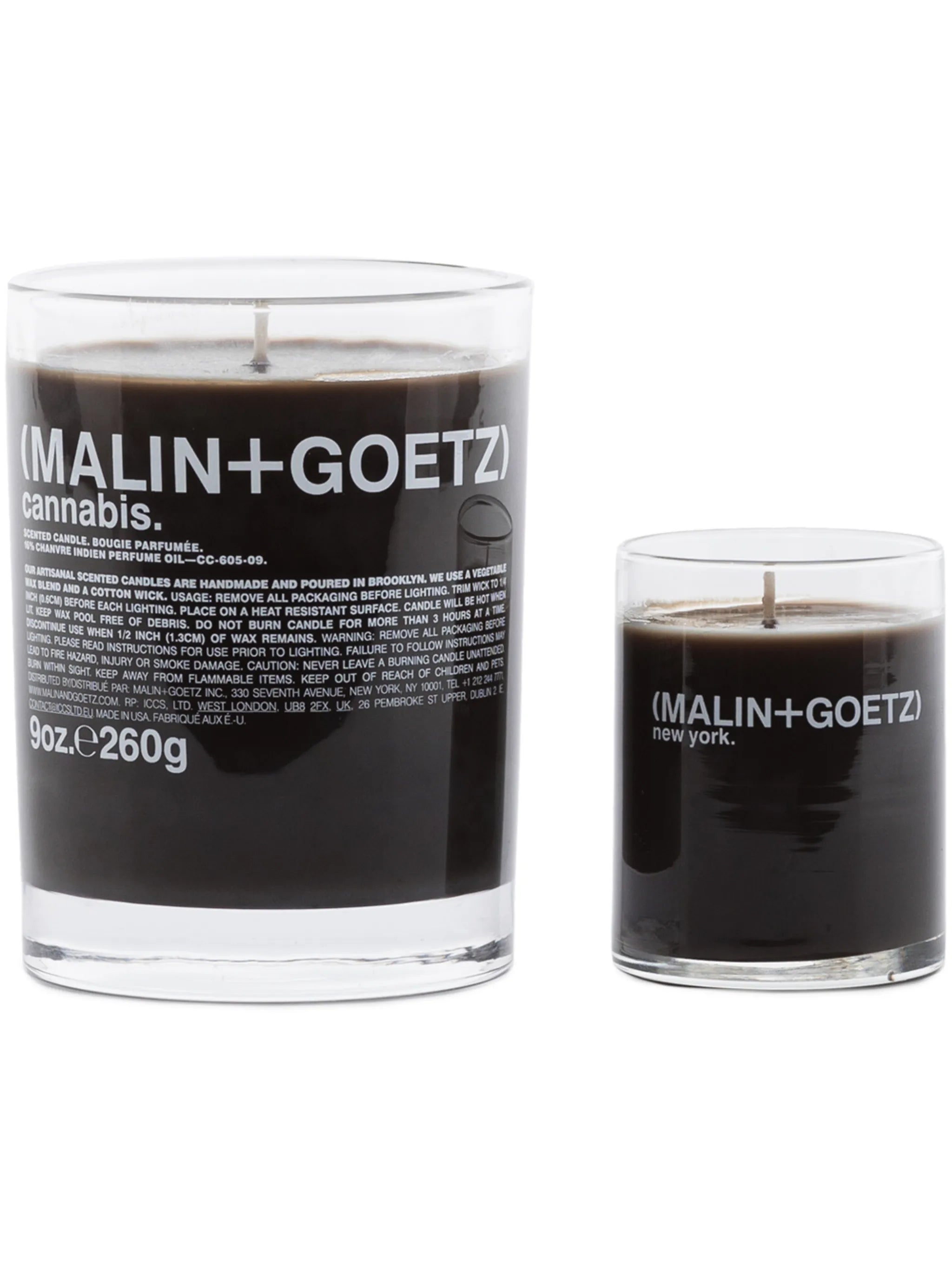 Get Lit set of two scented candles
