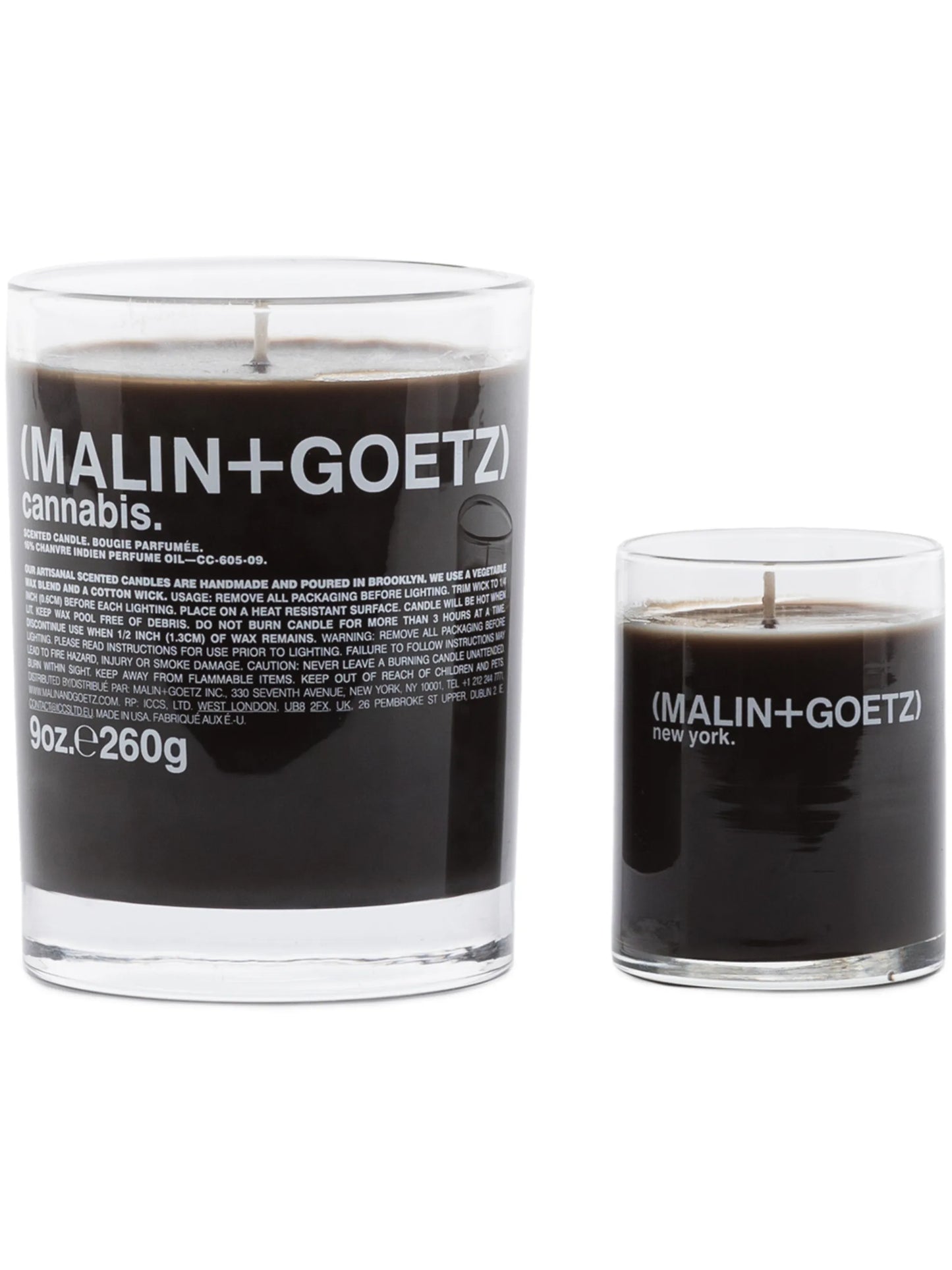 Get Lit set of two scented candles