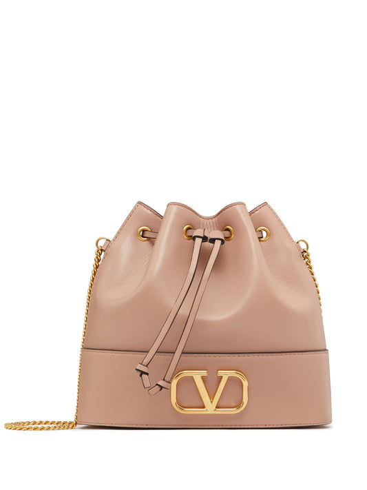 mini VLogo Signature bucket bag