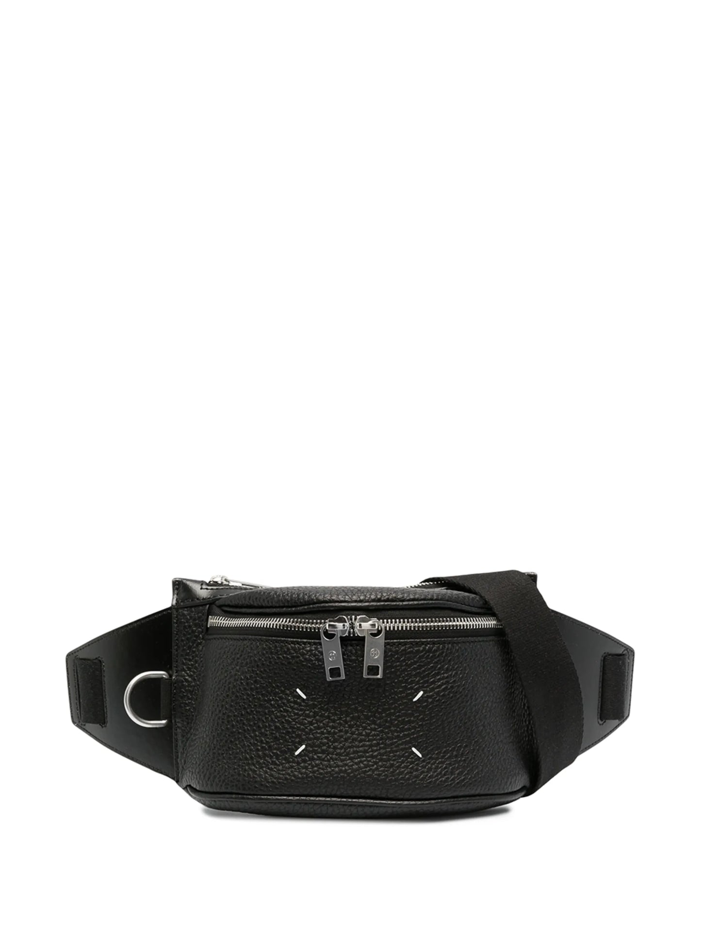 number-print four-stitch belt bag