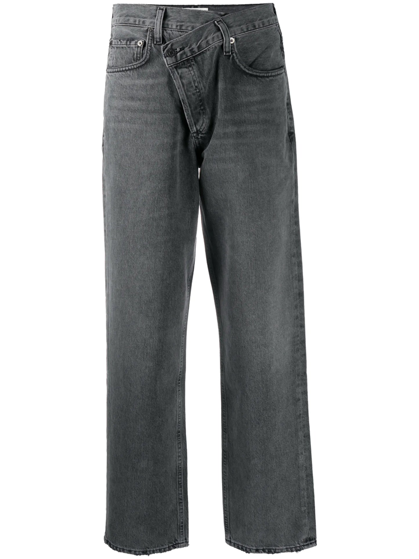 Criss Cross straight-leg jeans