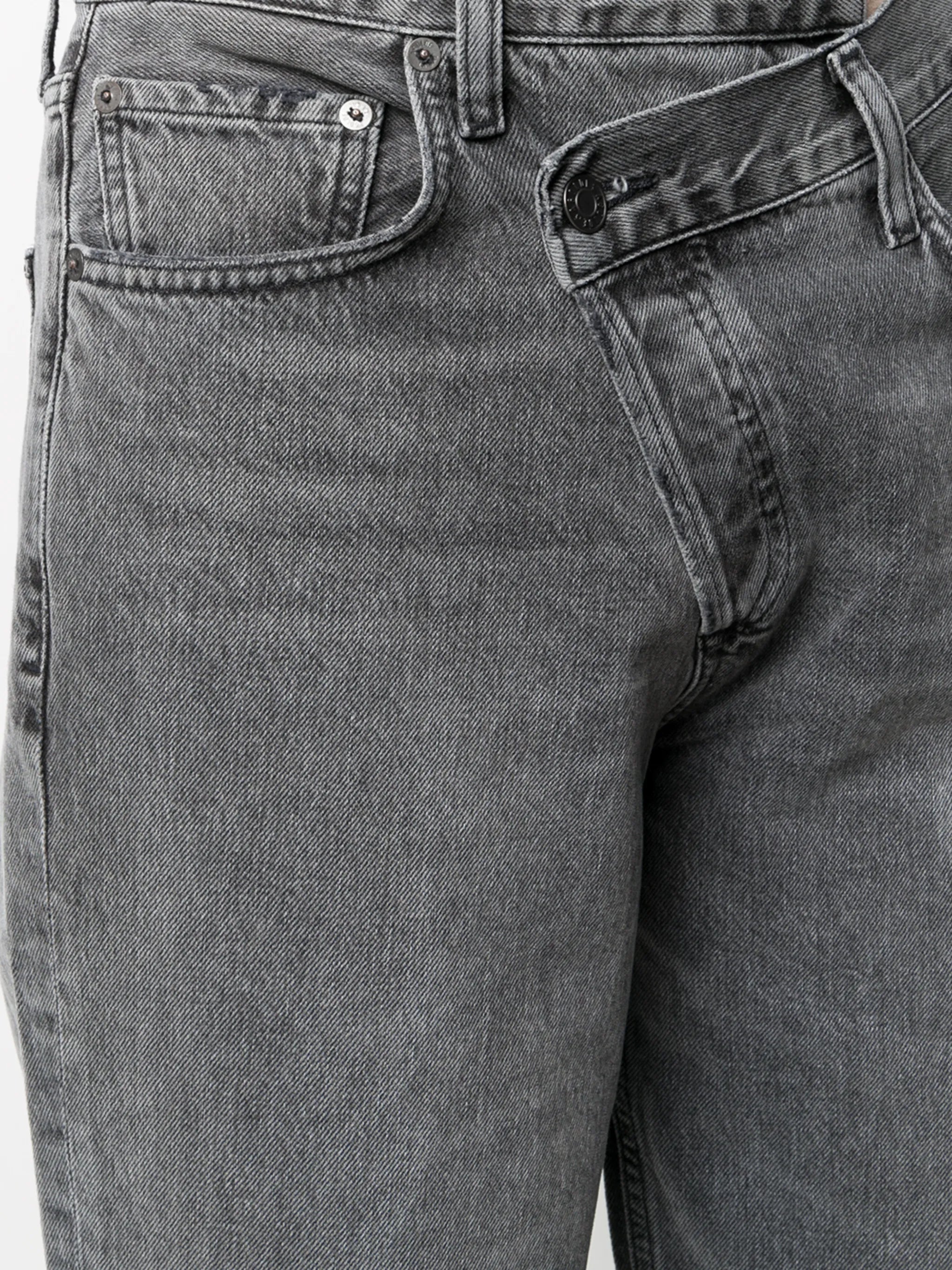 Criss Cross straight-leg jeans