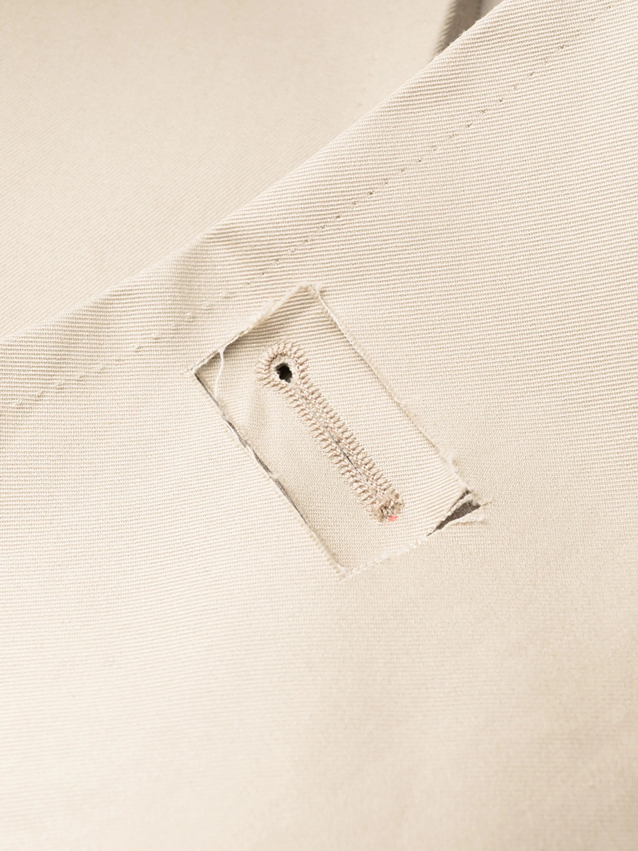 peak-lapel belted-waist coat