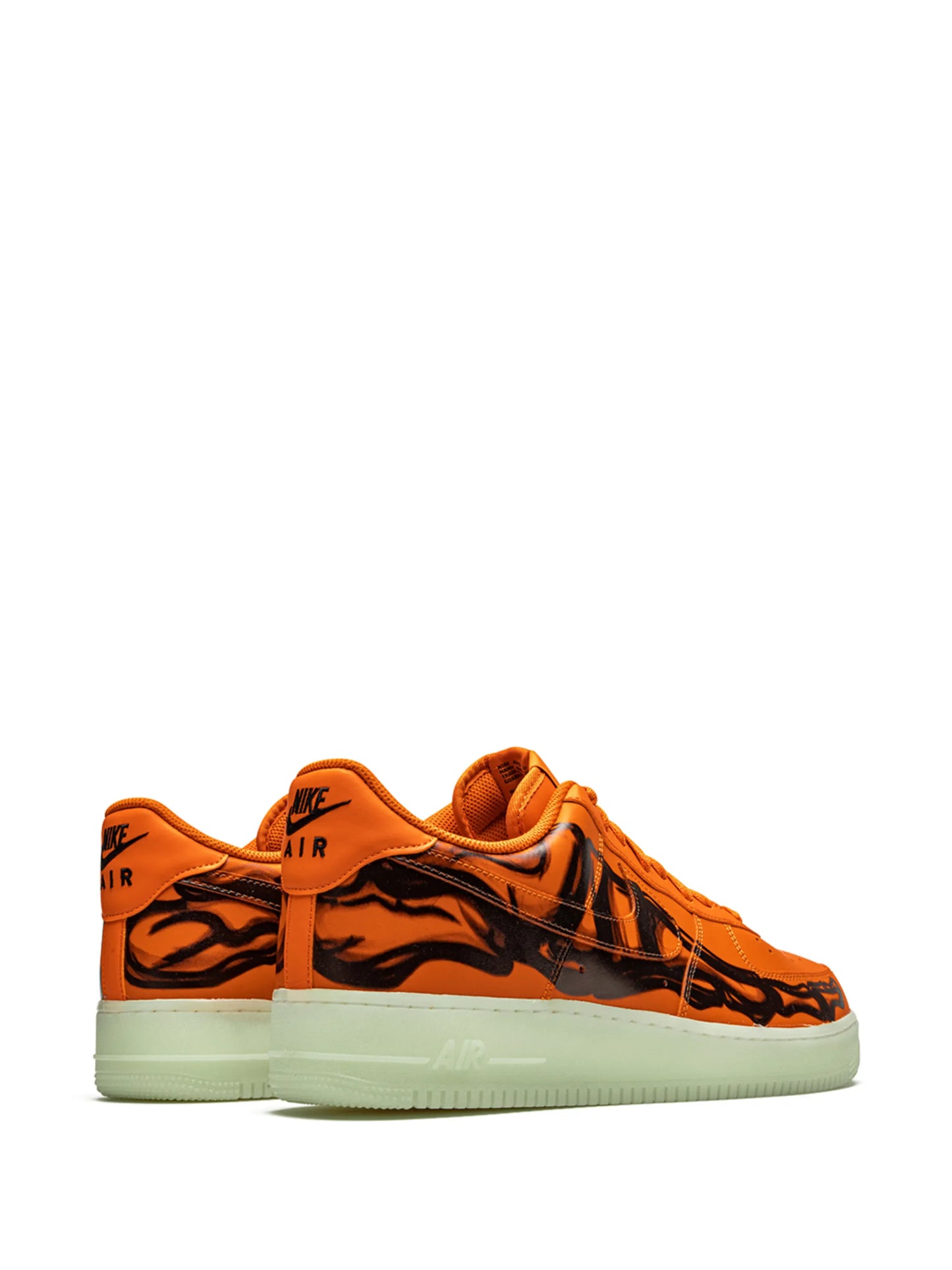 Air Force 1 Low "Orange Skeleton" sneakers