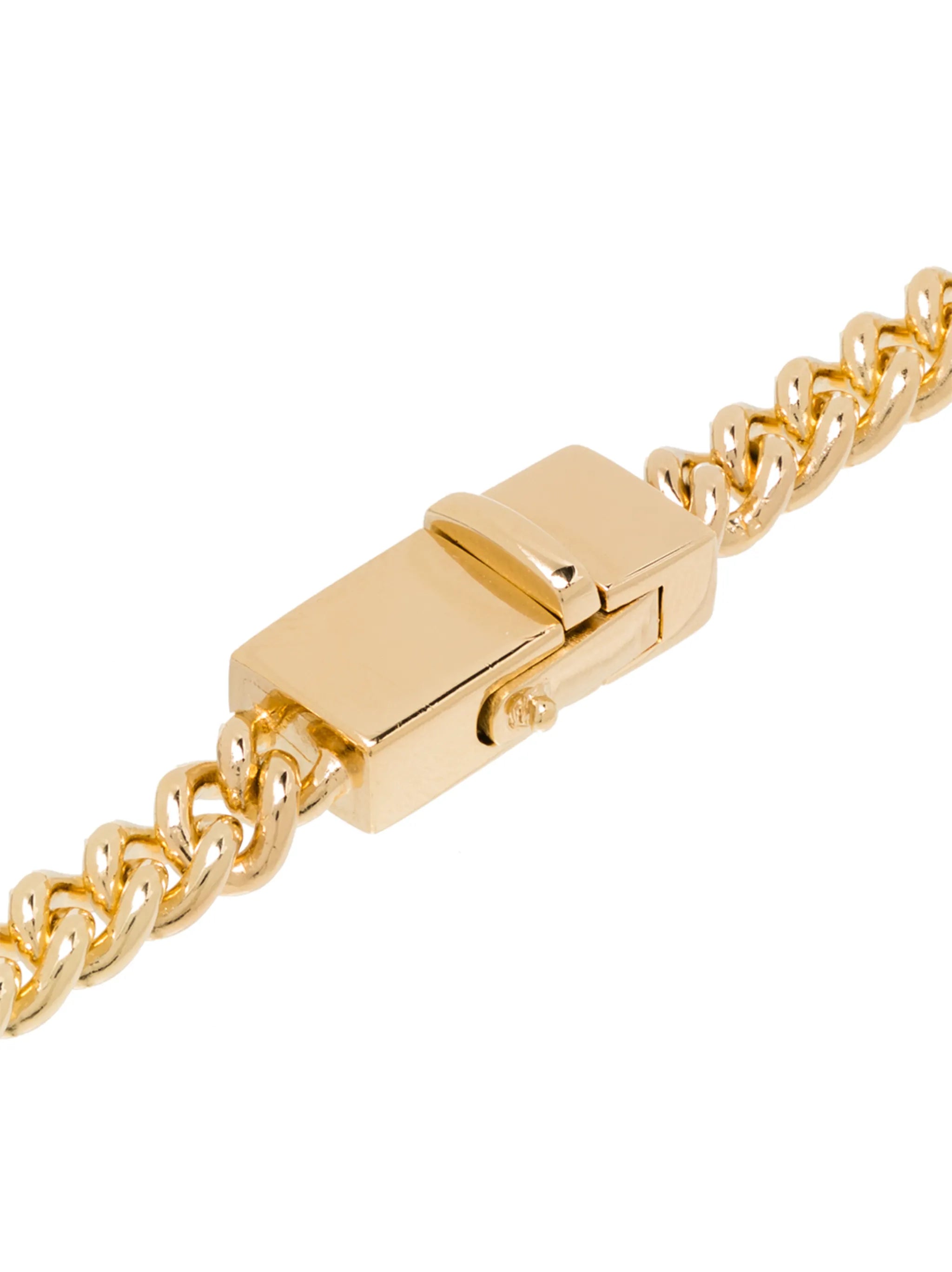 rounded thin curb bracelet
