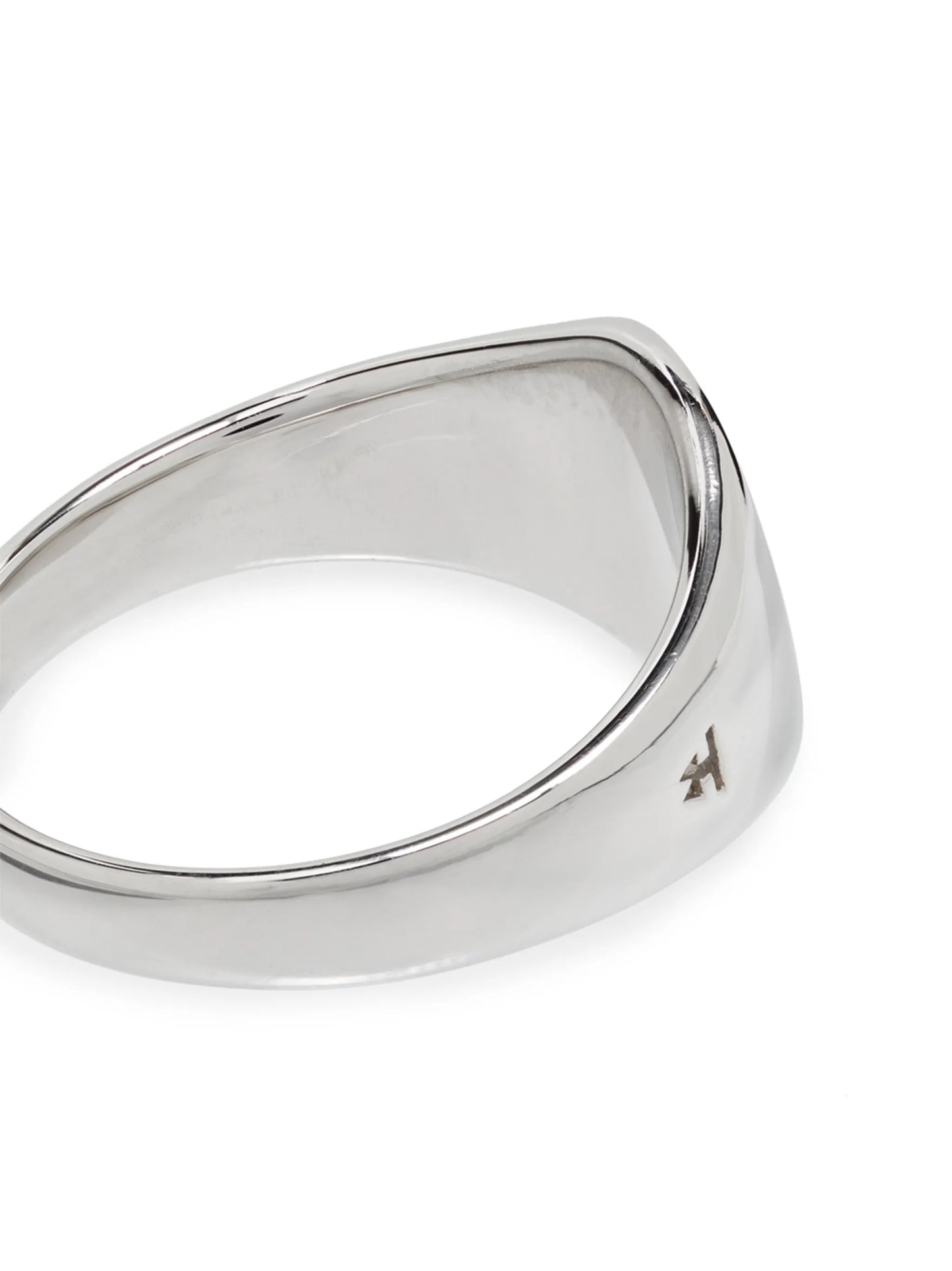 mini signet oval ring