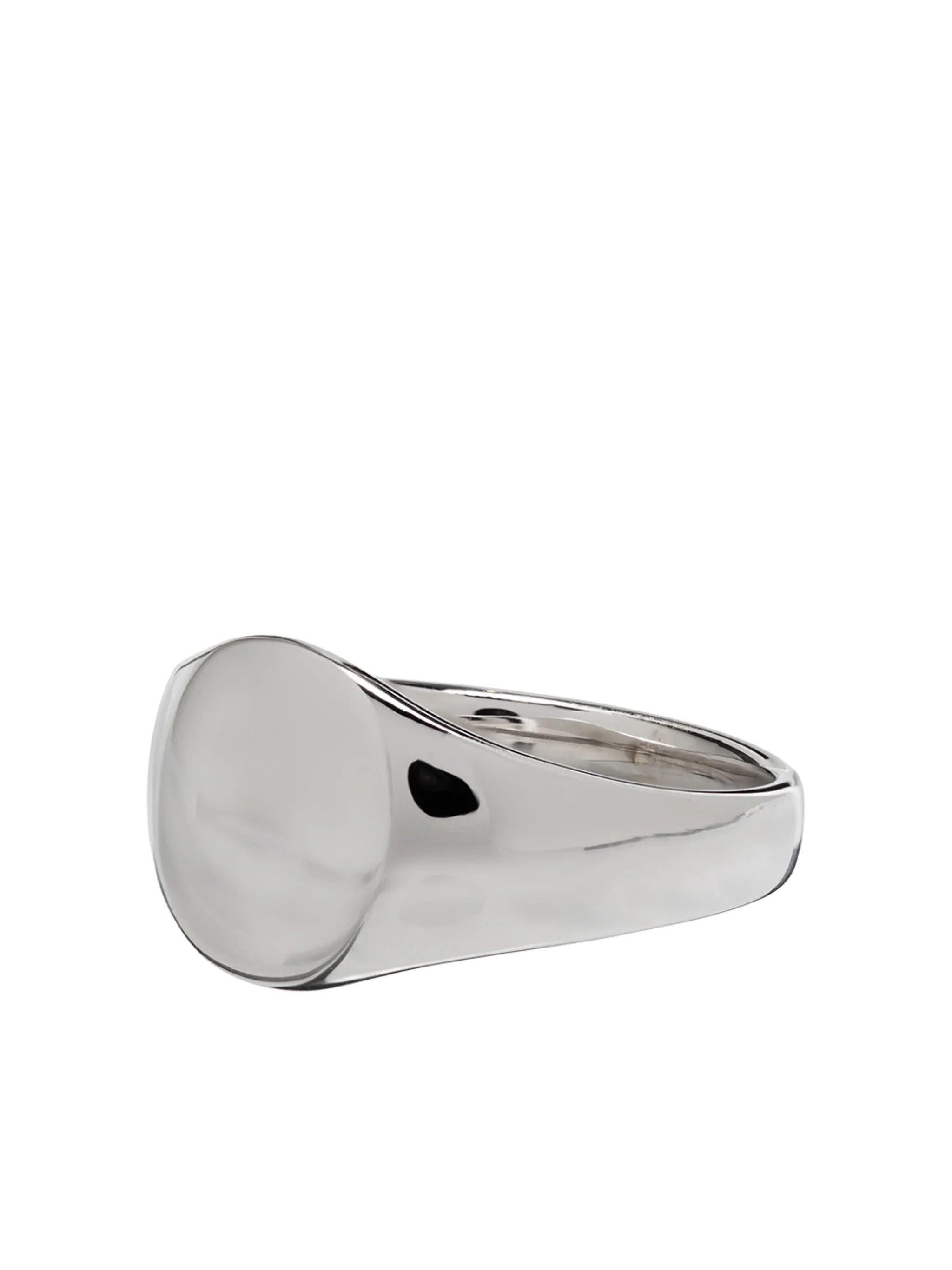 mini signet oval ring