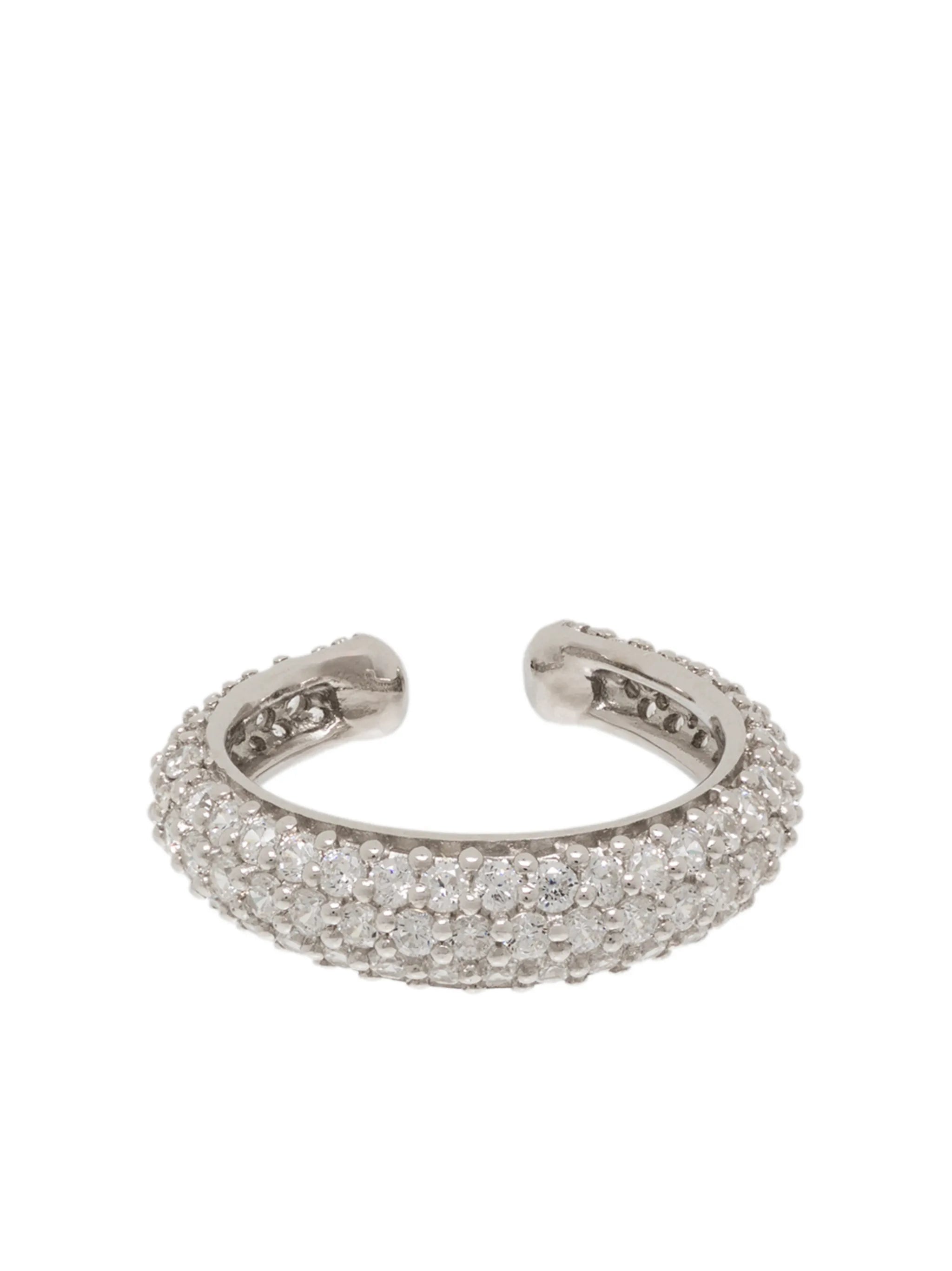 Liz crystal-embellished ear cuff