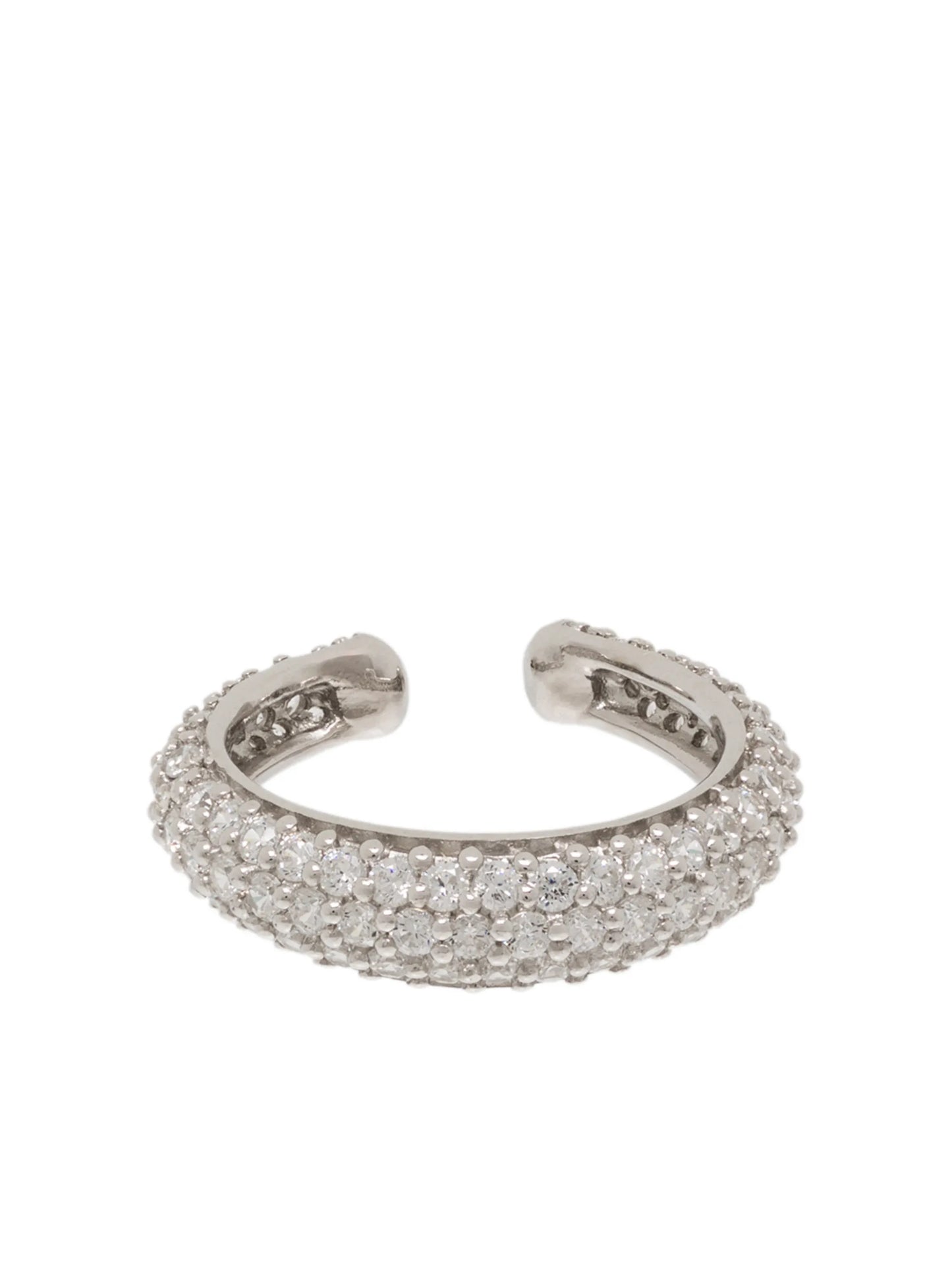 Liz crystal-embellished ear cuff