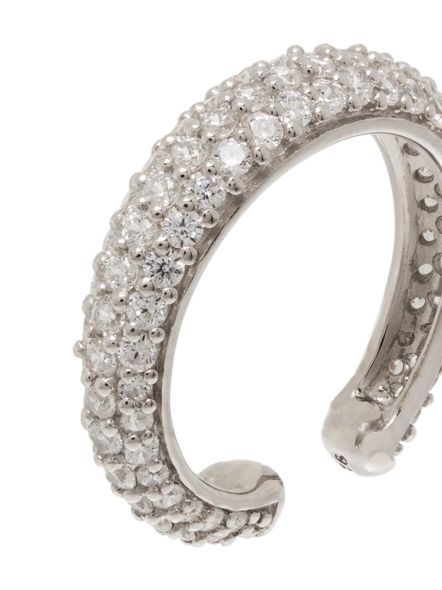 Liz crystal-embellished ear cuff