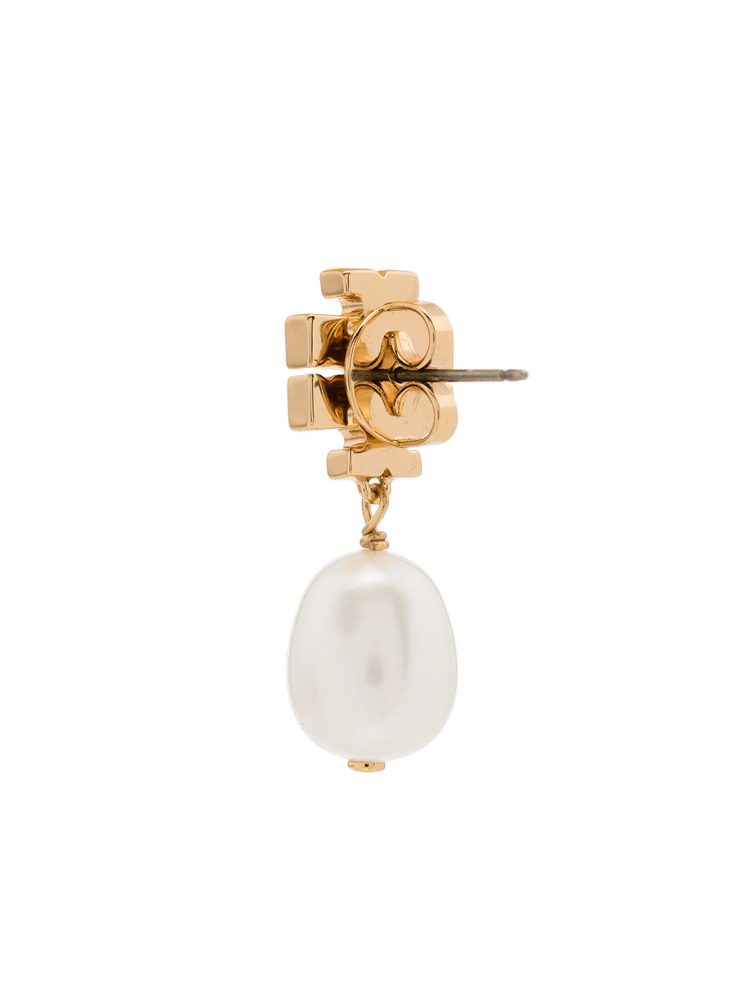 Kira pavé pearl drop earrings