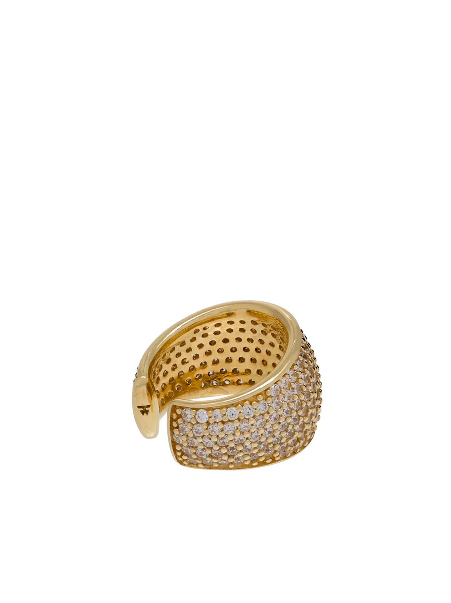 Liz crystal-embellished ear cuff