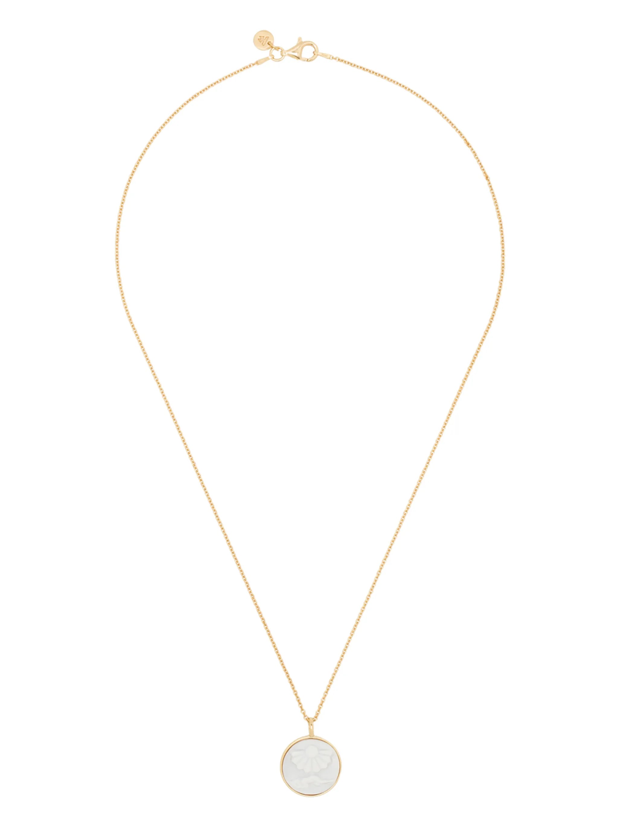 Cameo Clytia necklace