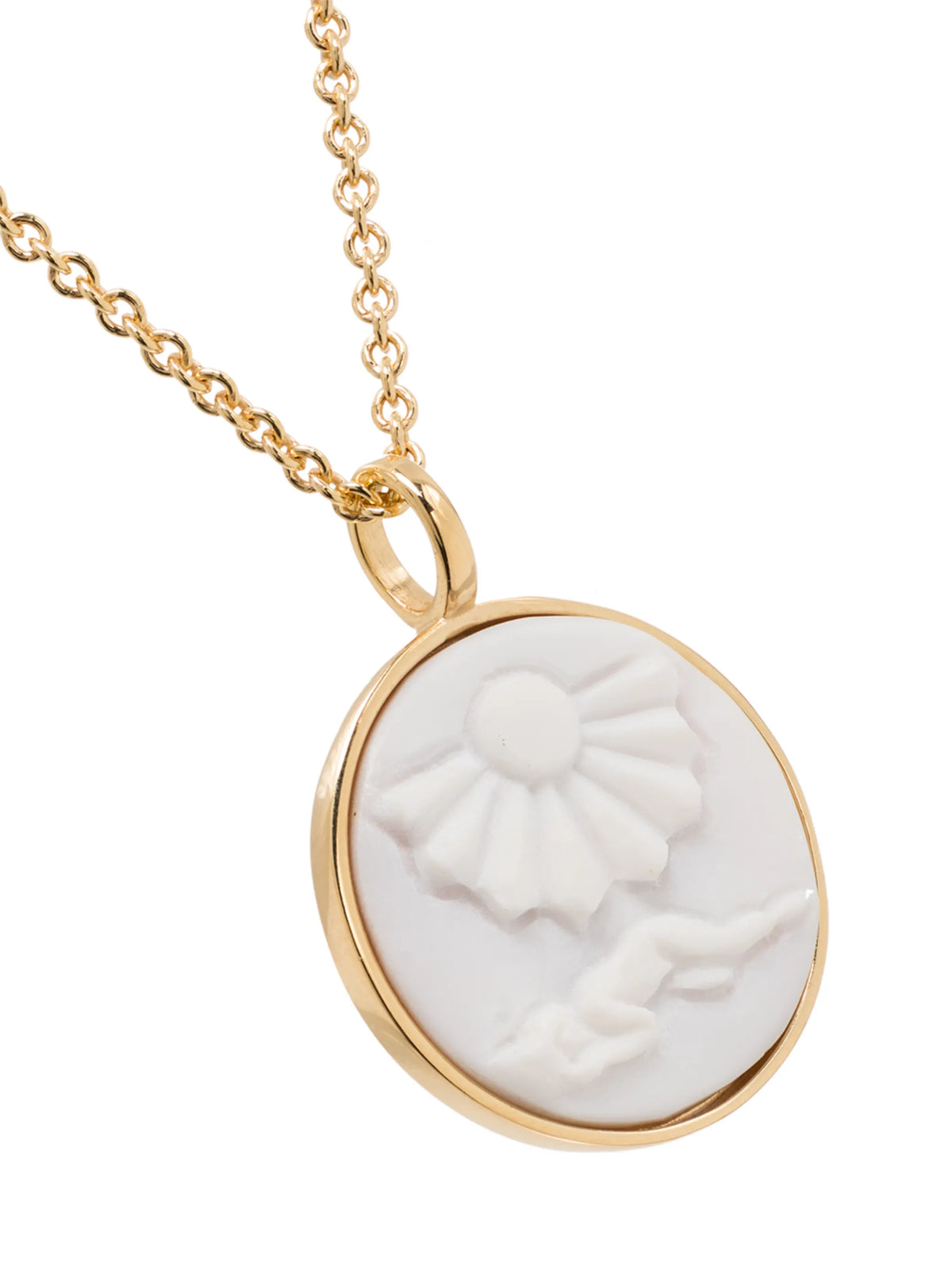 Cameo Clytia necklace