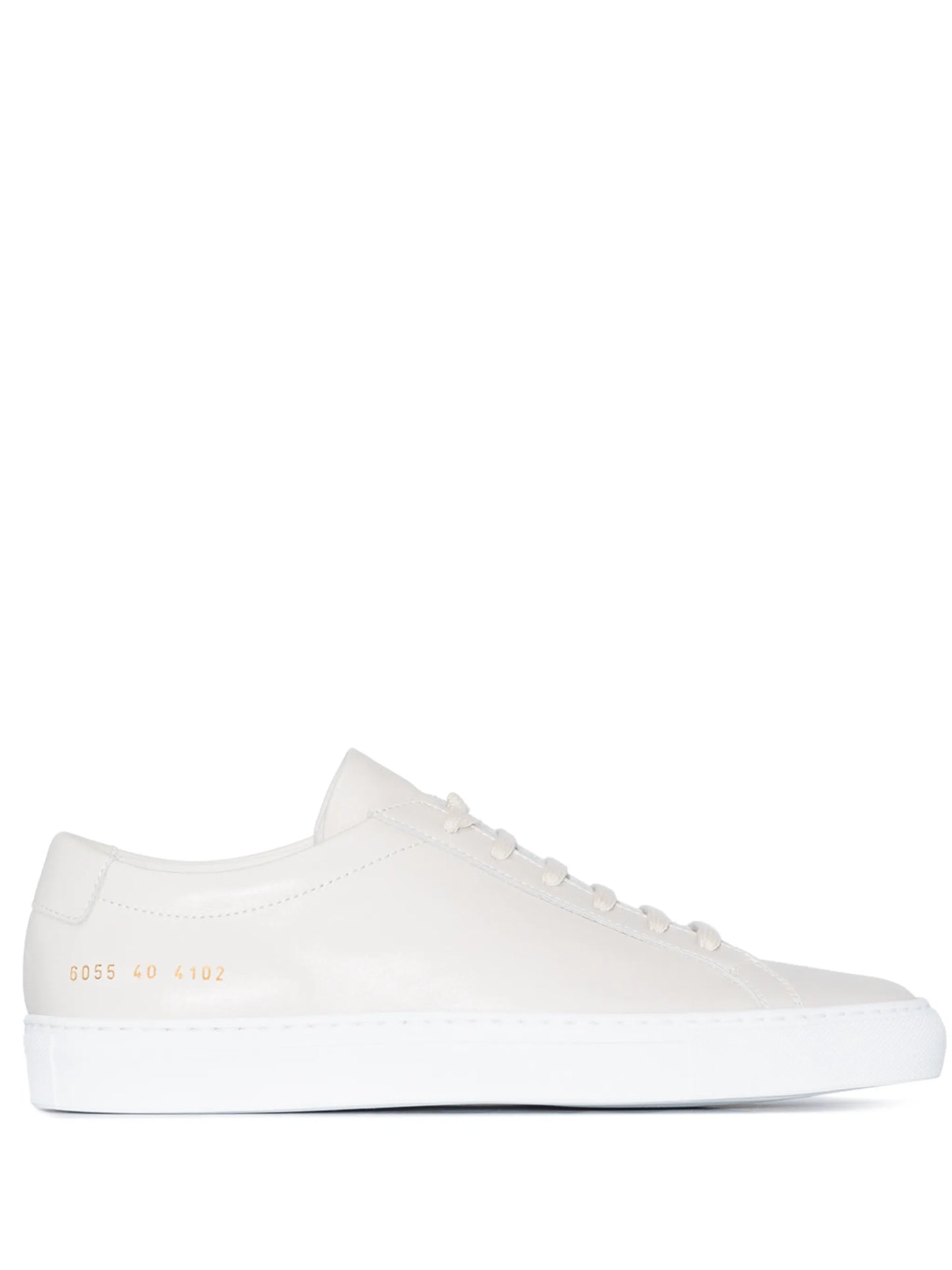low-top leather sneakers