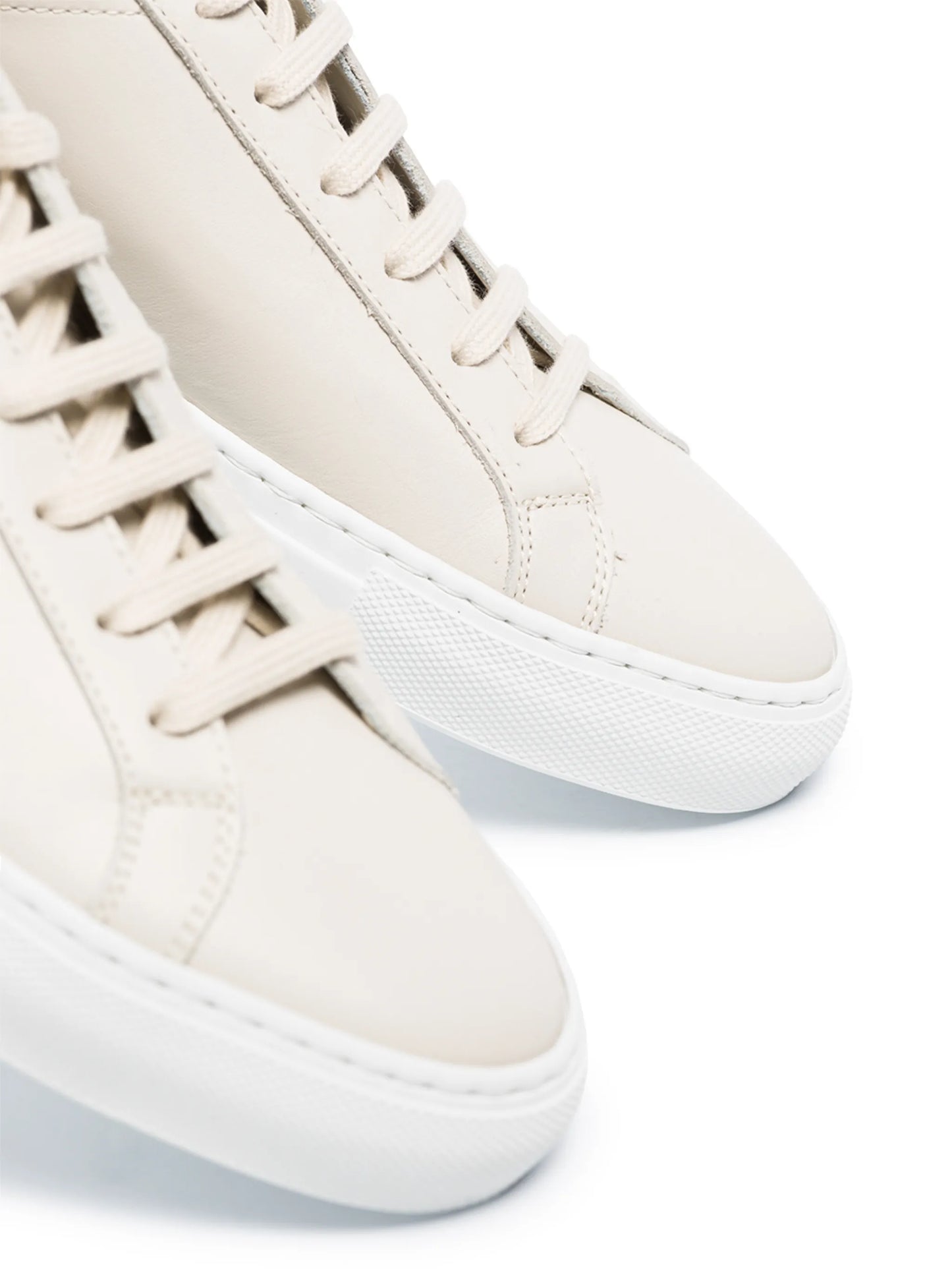 low-top leather sneakers