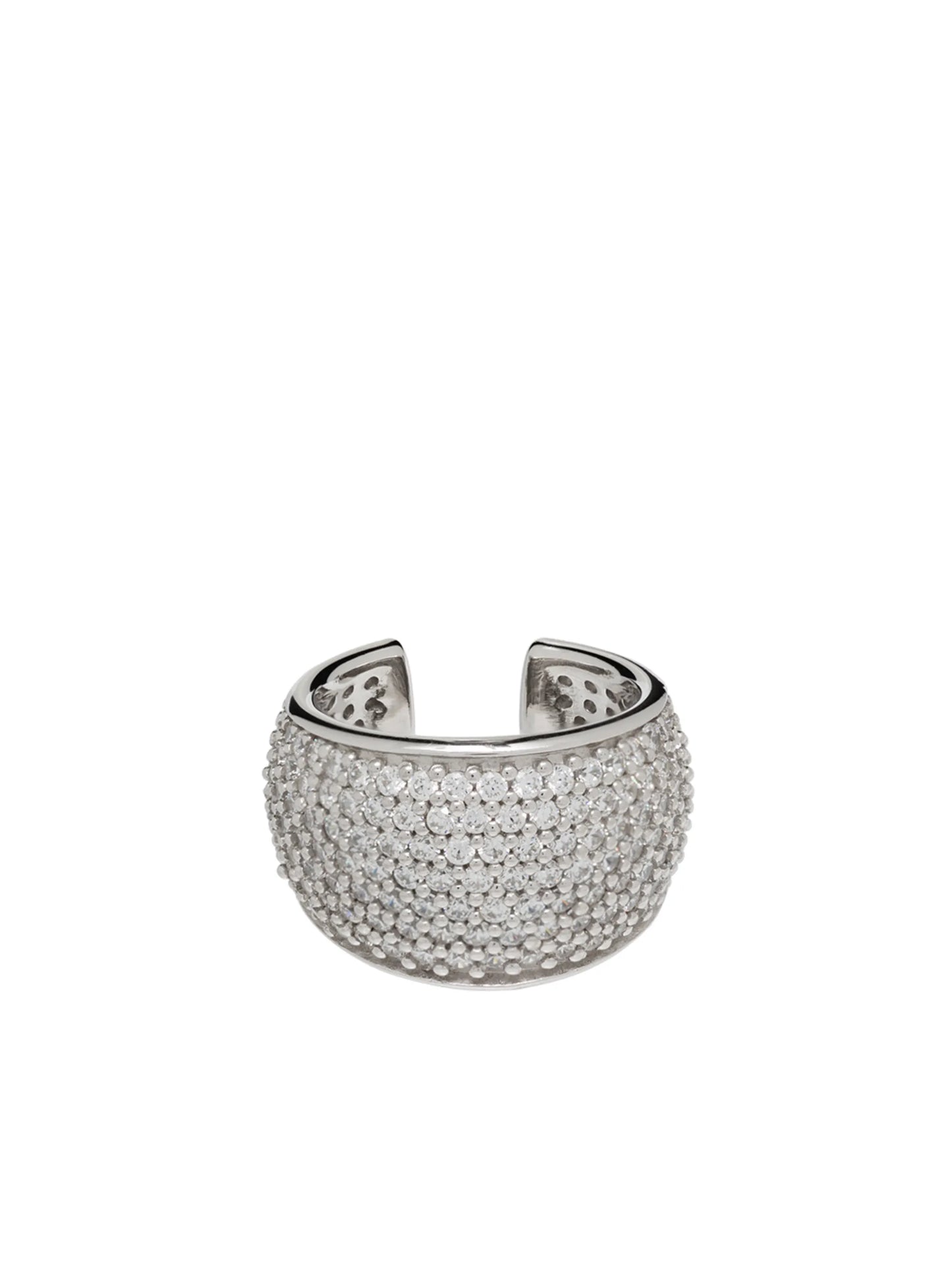 Liz crystal -embellished ear cuff