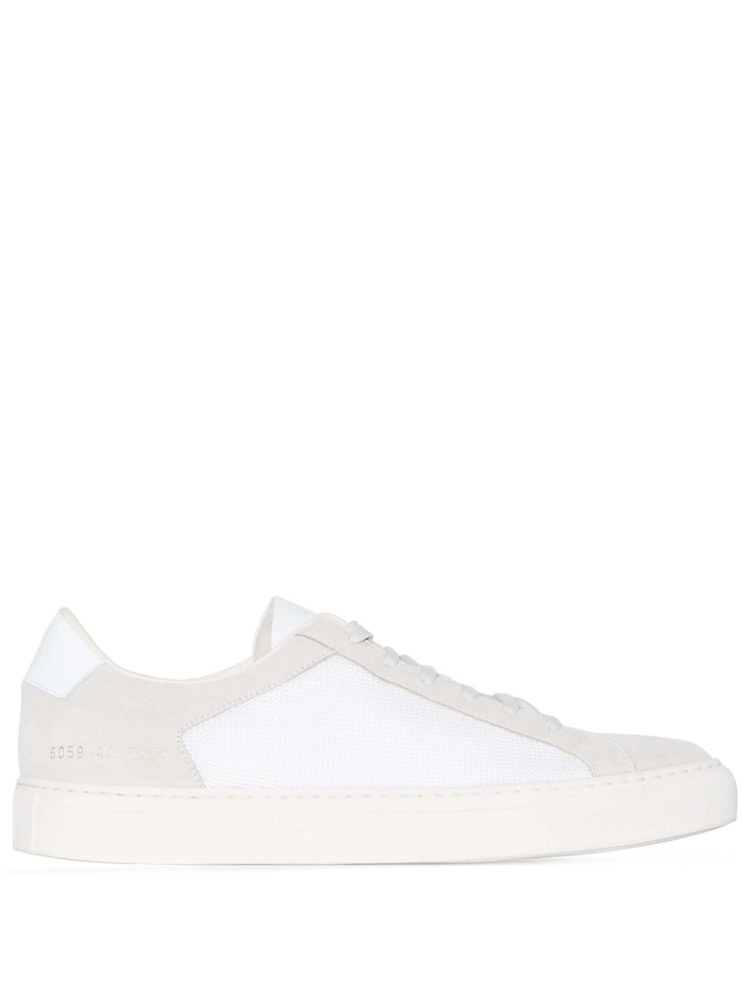 two-tone low-top sneakers